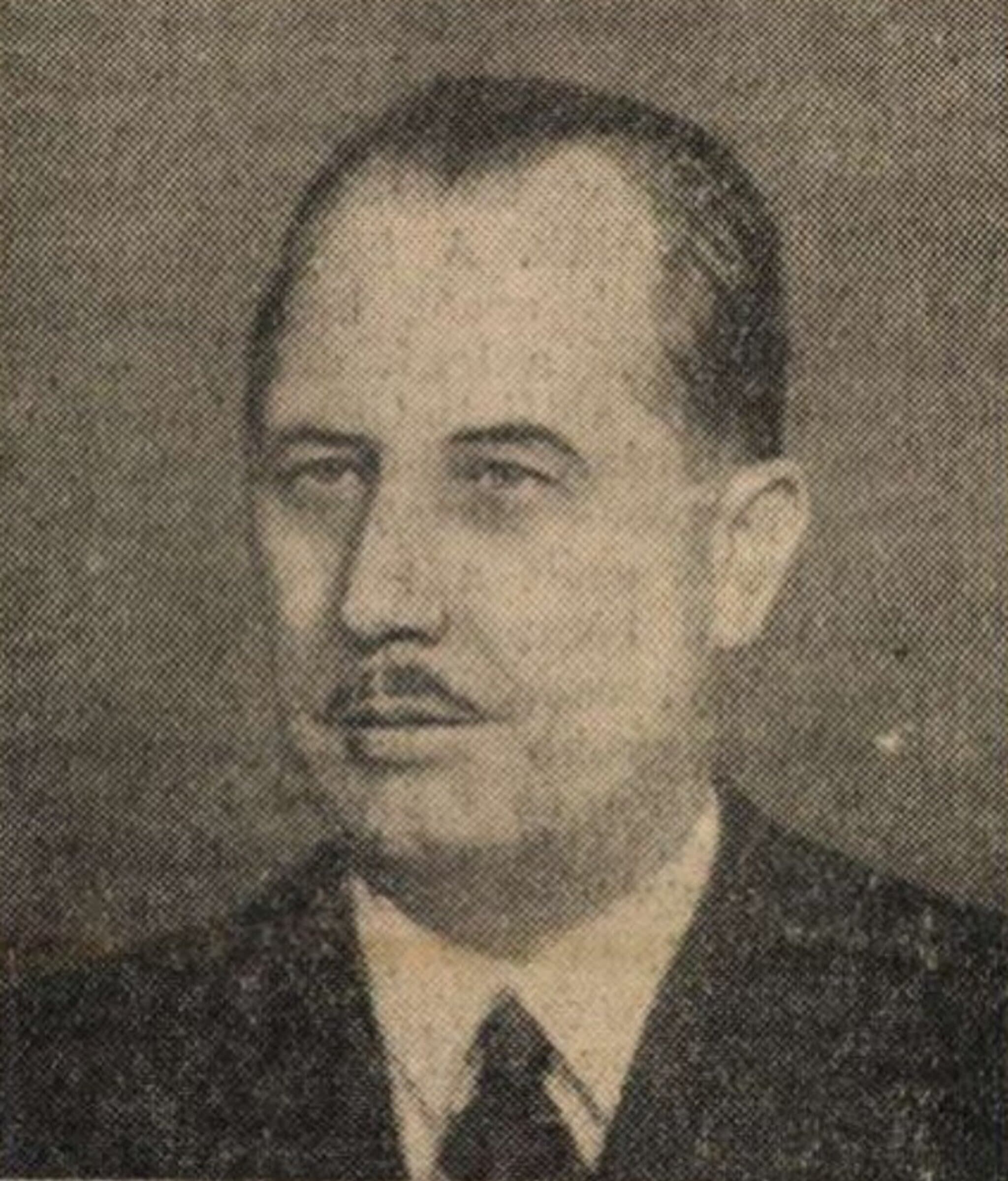 Álgyay Hubert Pál portréja