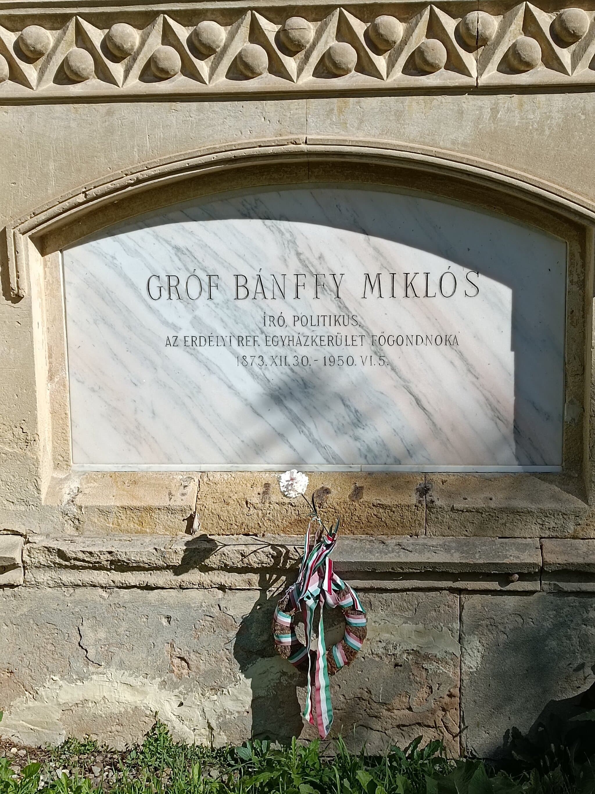 losonczi gróf Bánffy Miklós 1873 sírja