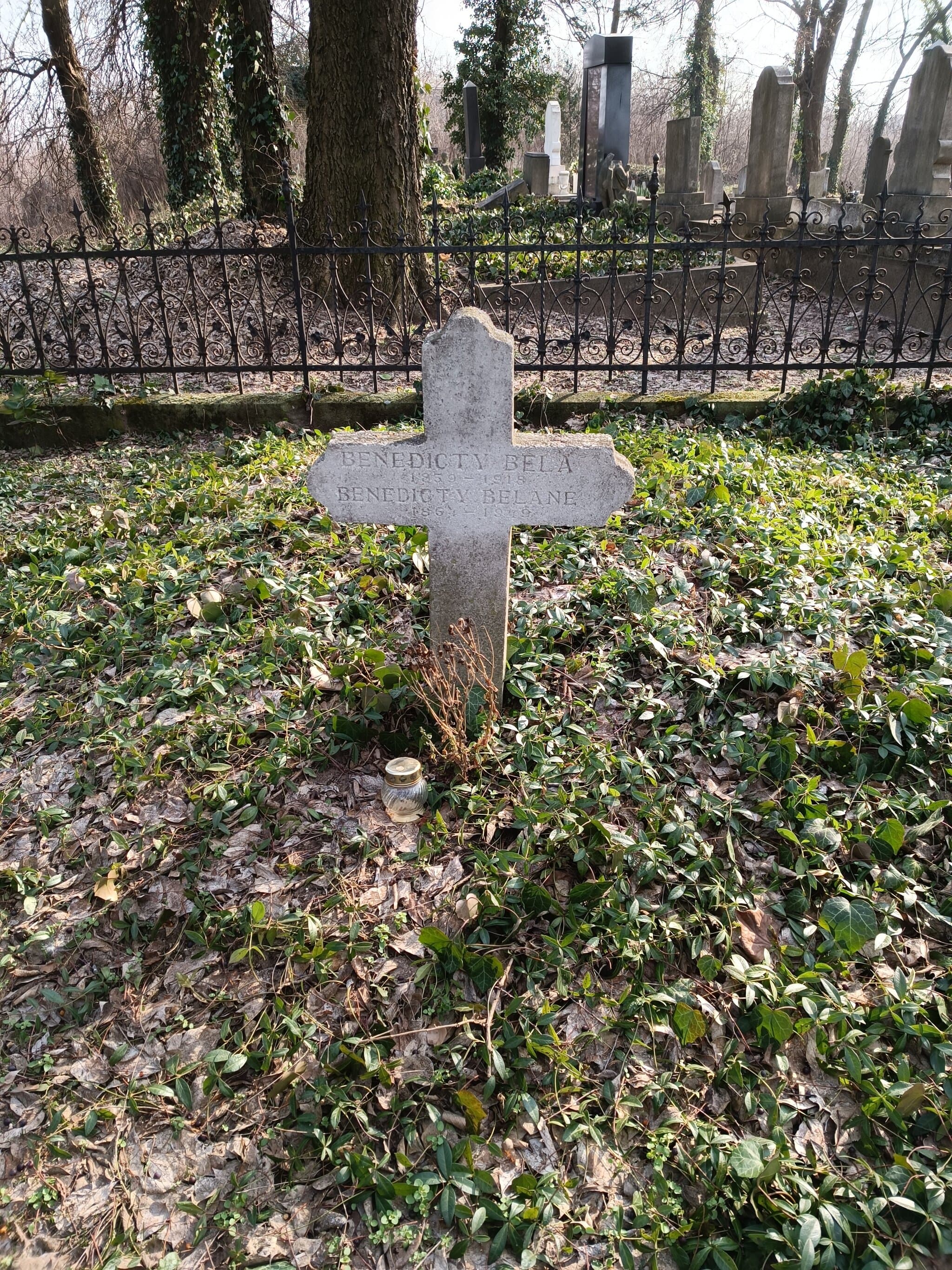 Benedicty Béla sírja