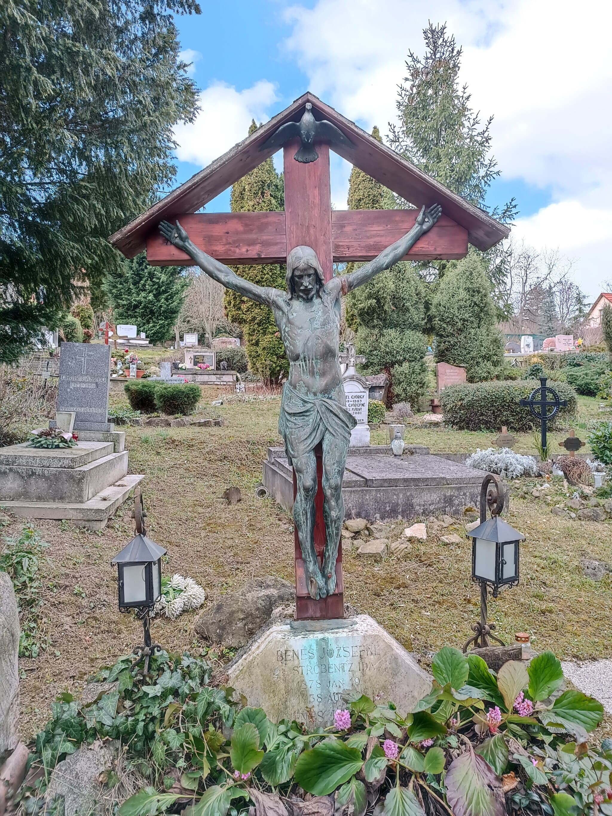 Benes József sírja