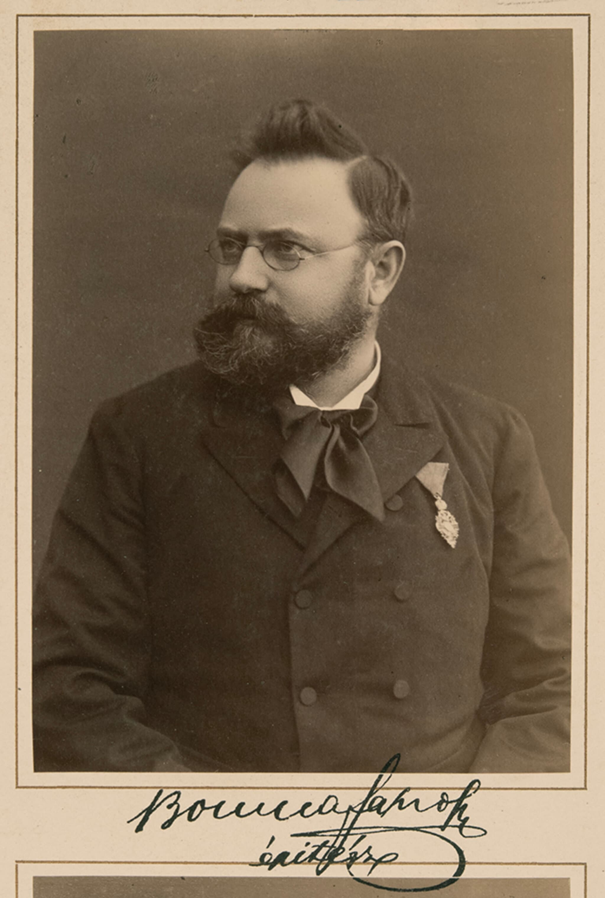Bobula János portréja
