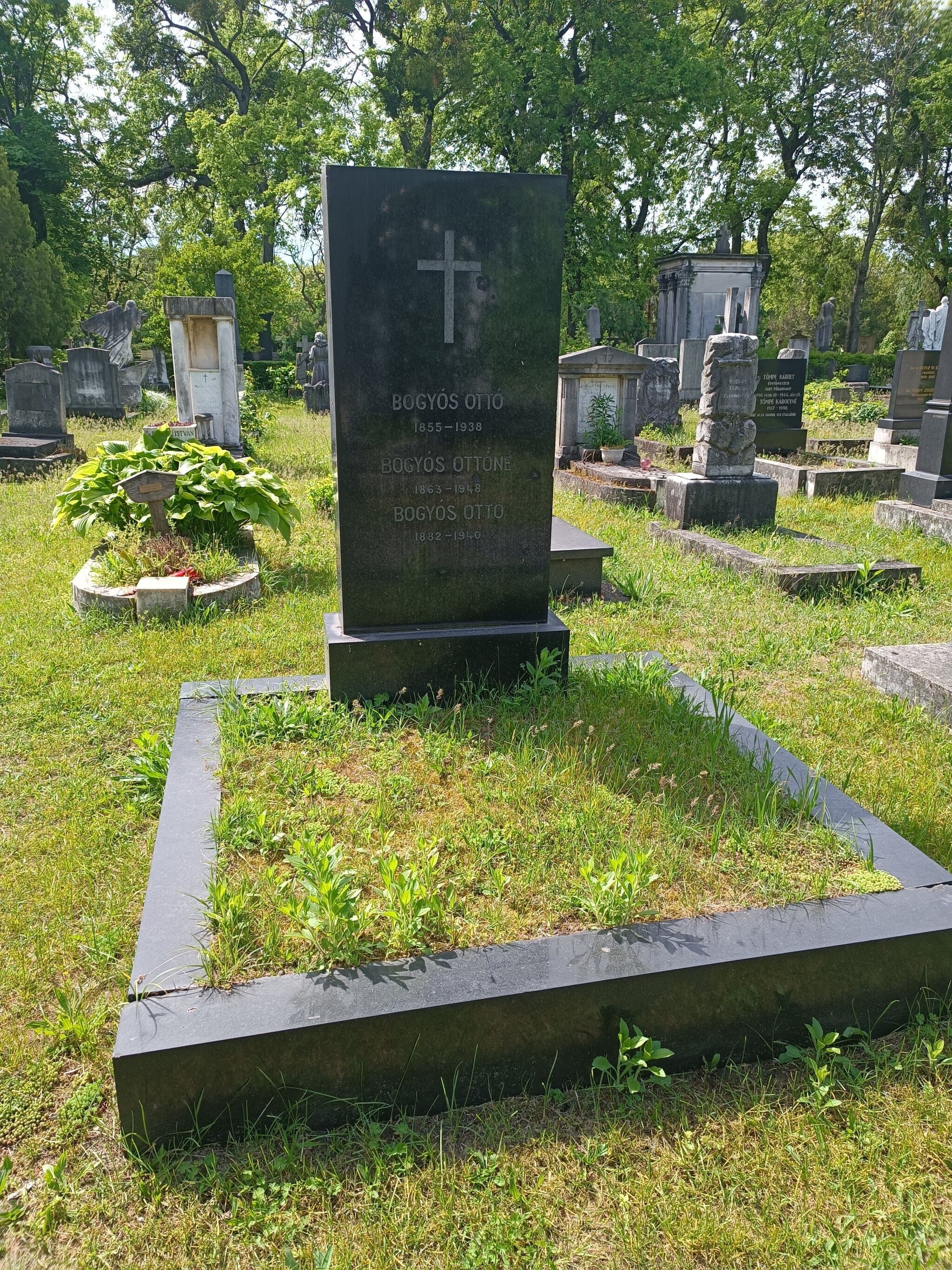 Bogyós Ottó sírja