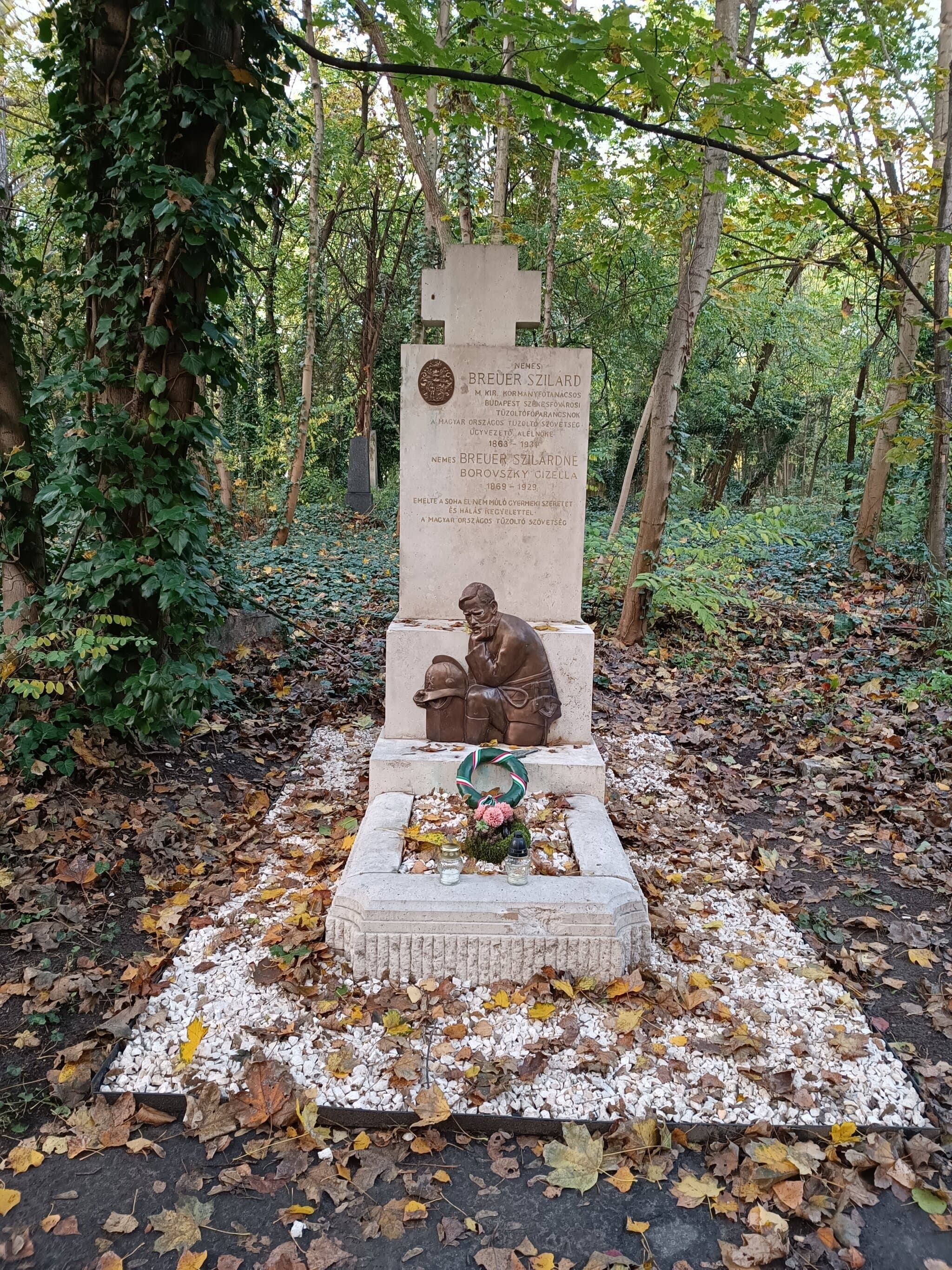 Breuer Szilárd József sírja