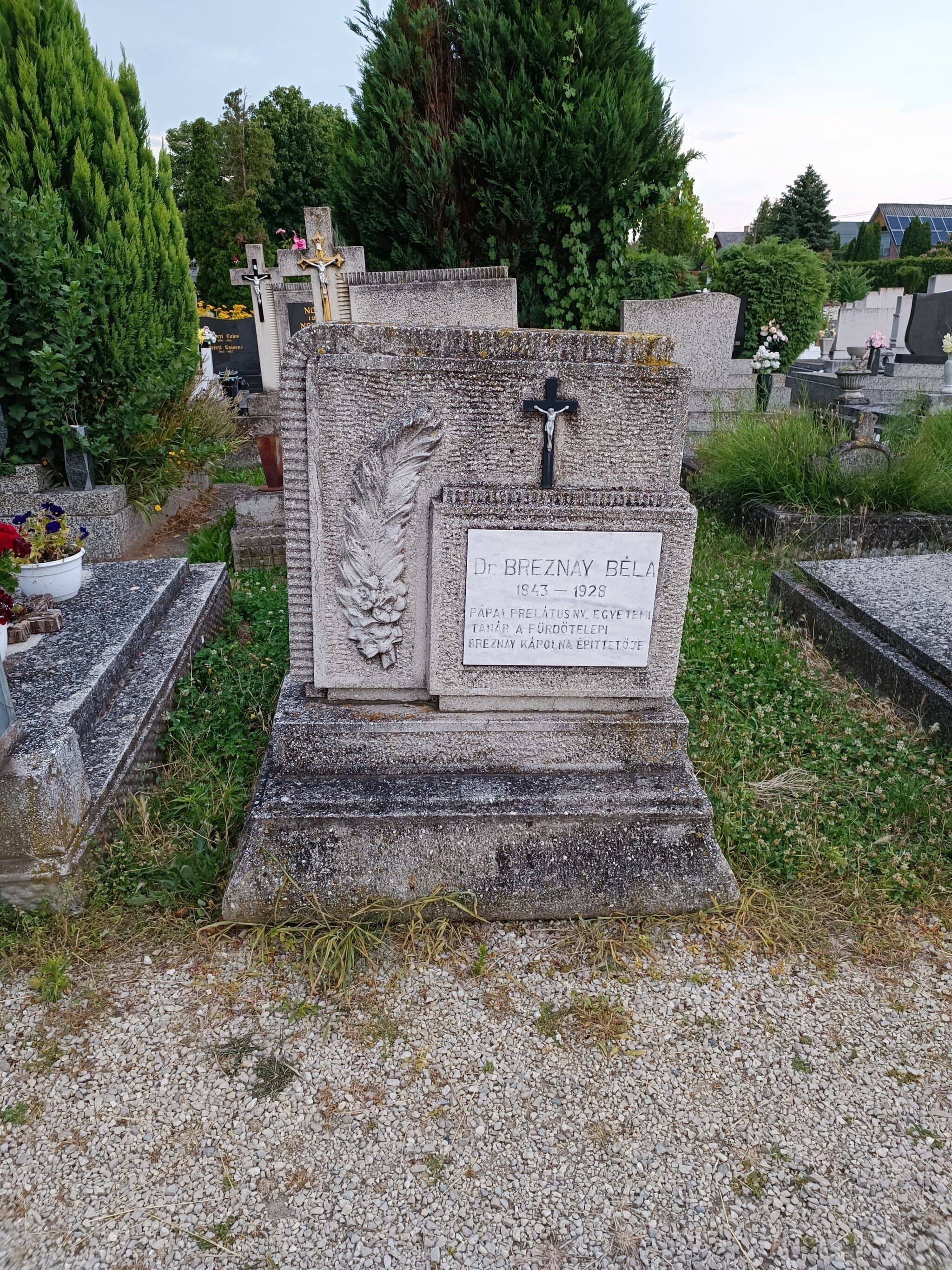 Breznay Béla sírja