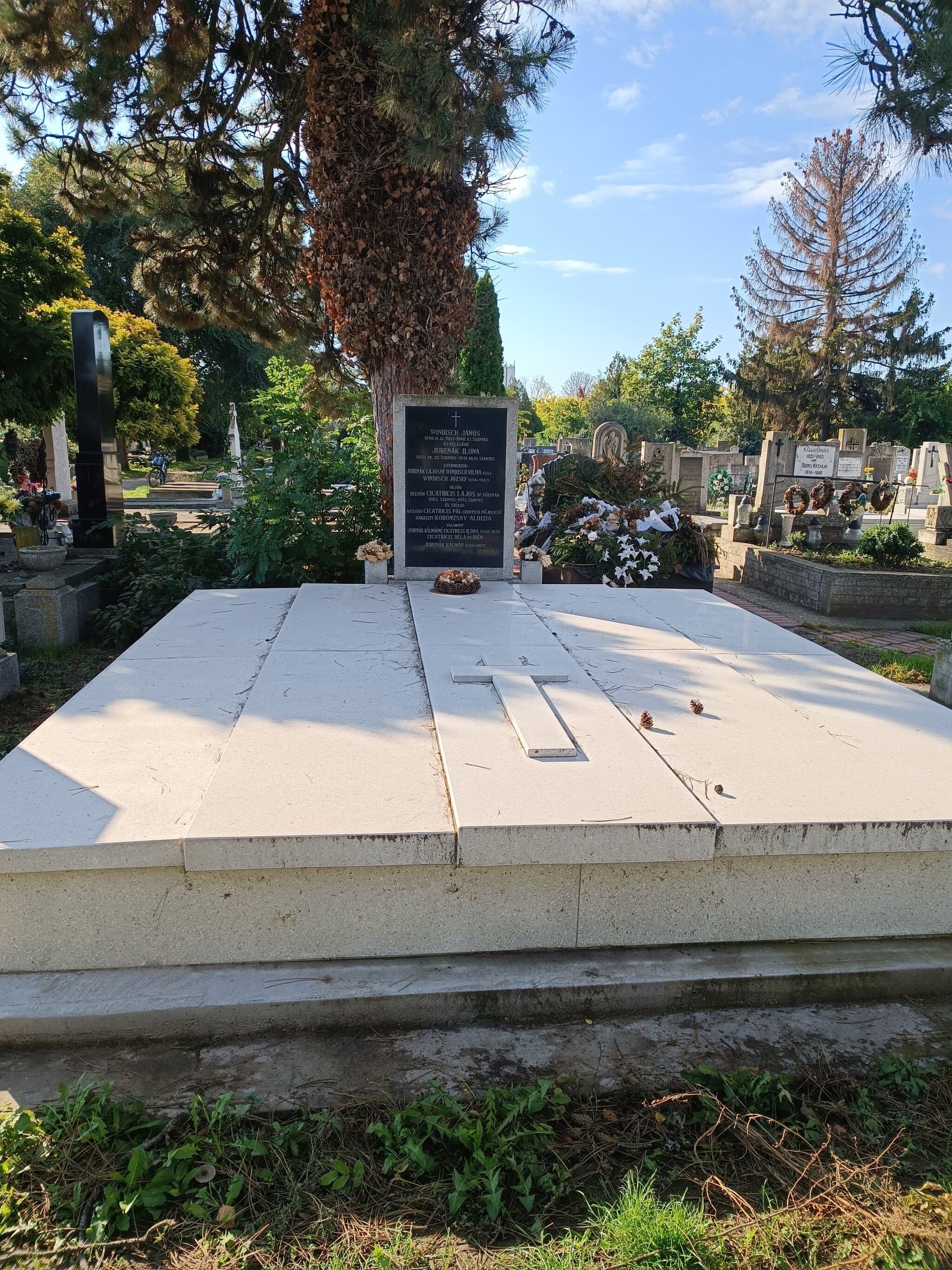 dezseri Cicatricis Béla sírja
