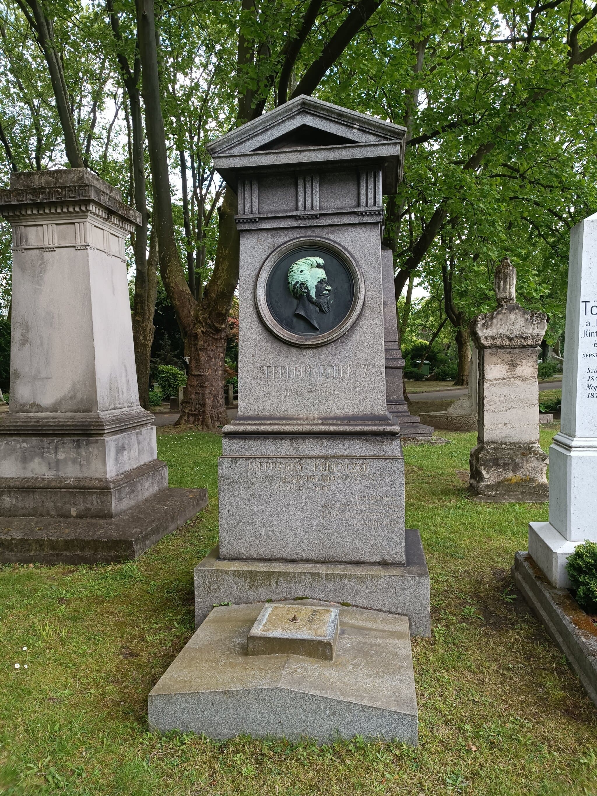 Csepreghy Ferenc sírja