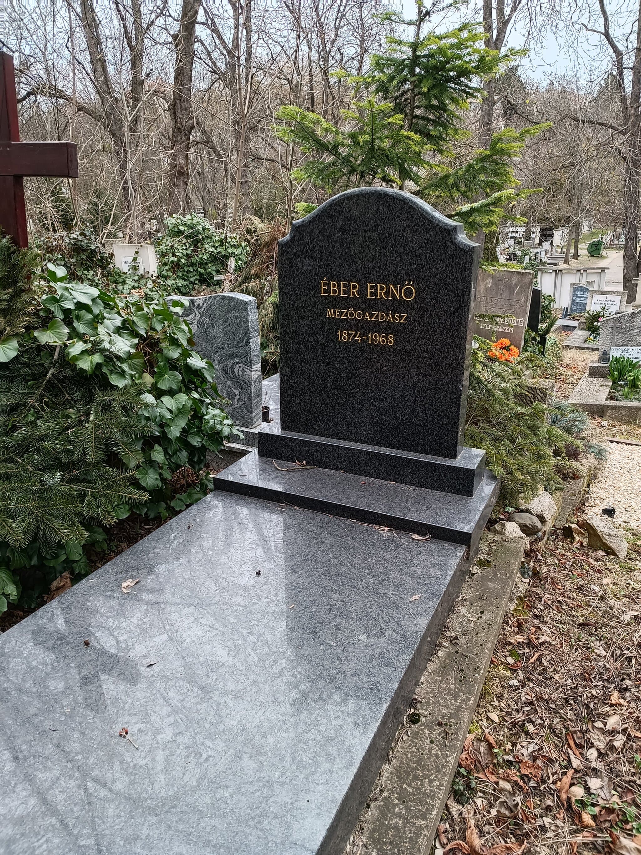 Éber Ernő sírja