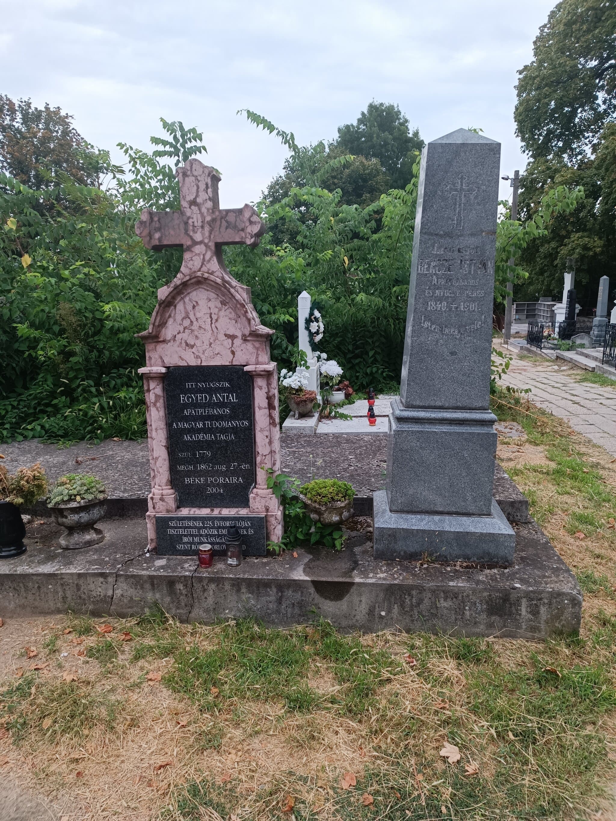 Egyed Antal sírja
