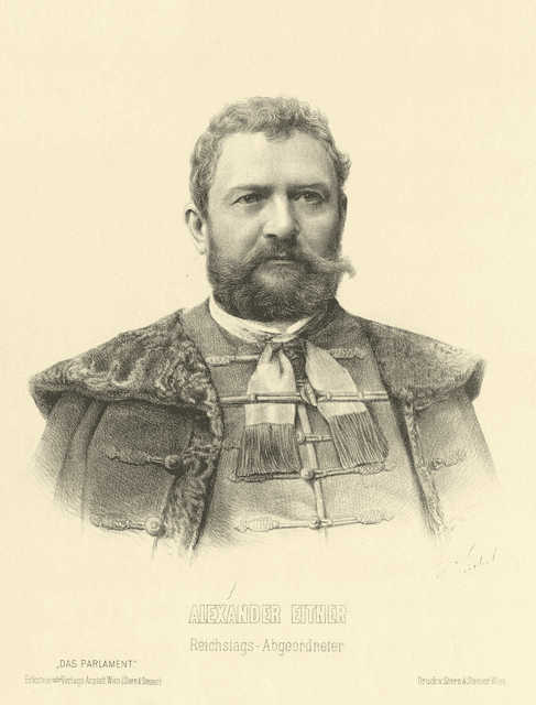 Eitner Sándor portréja