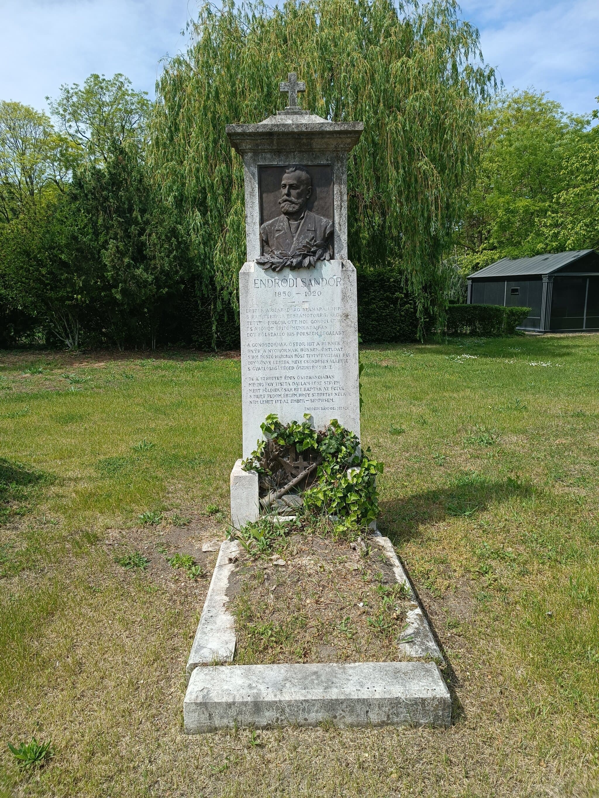 Endrődi Sándor sírja