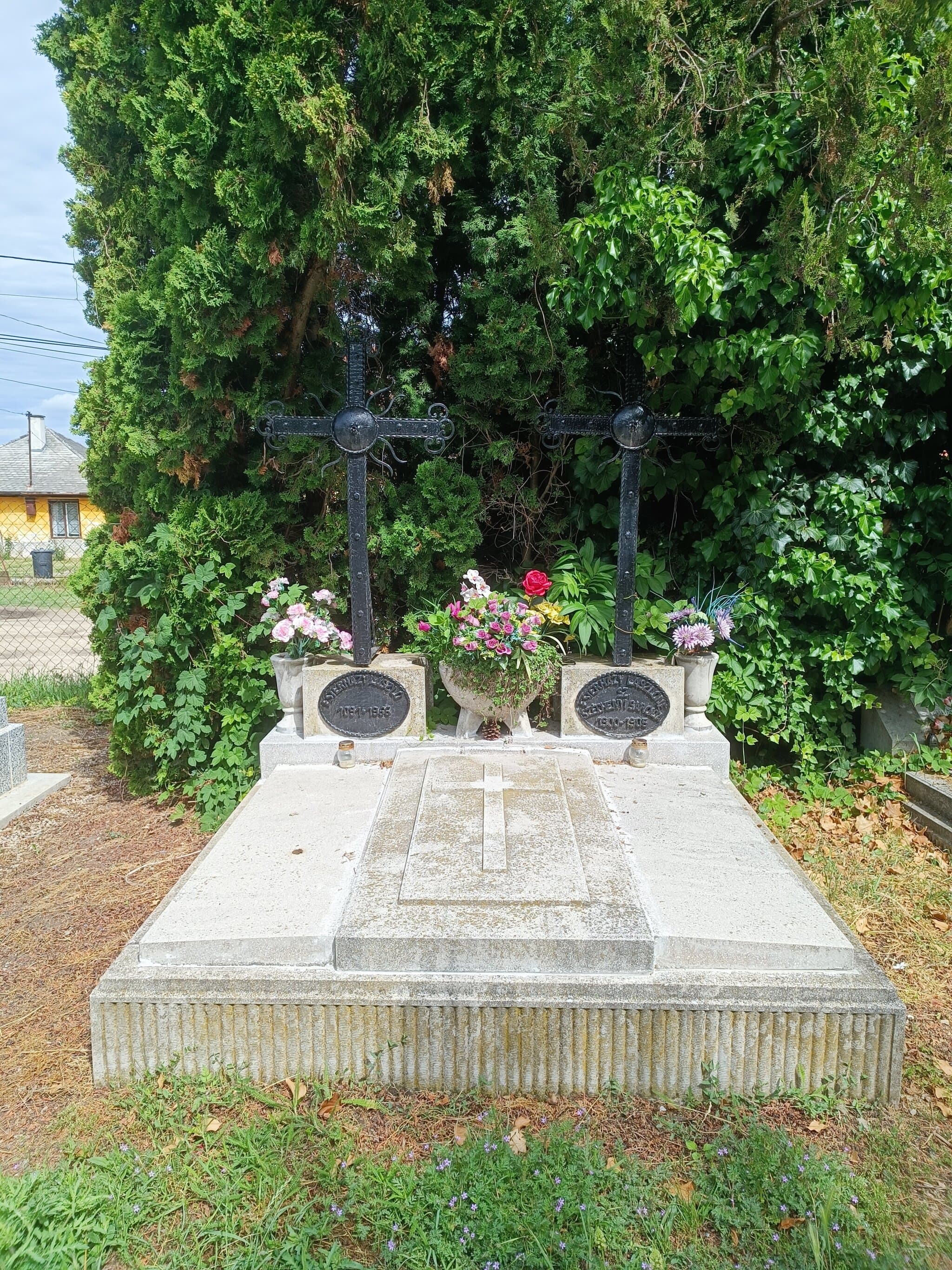 galánthai gróf Esterházy László 1891 sírja