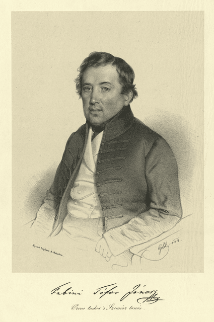 Fabinÿ János Teofil portréja