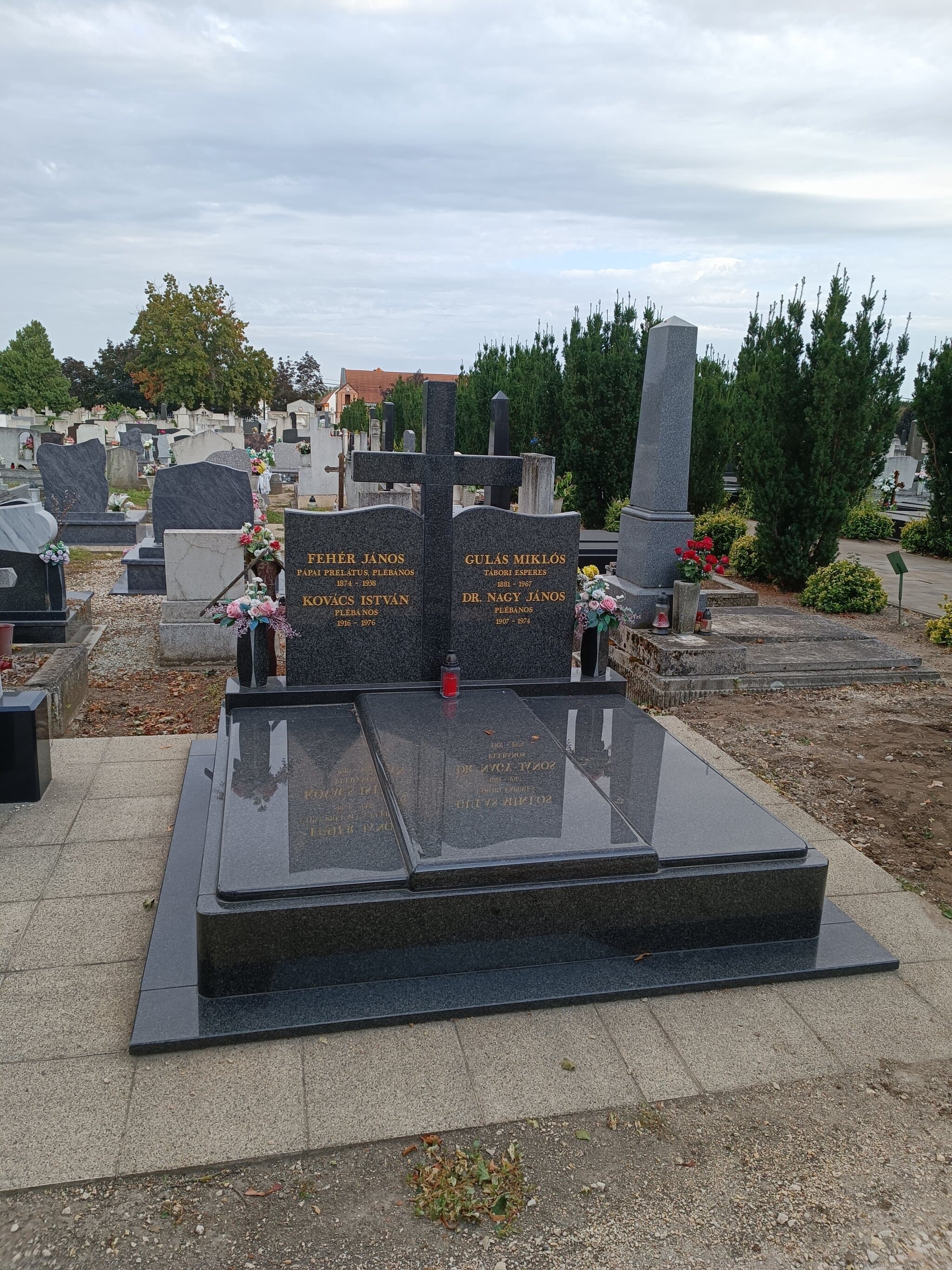 Fehér János sírja
