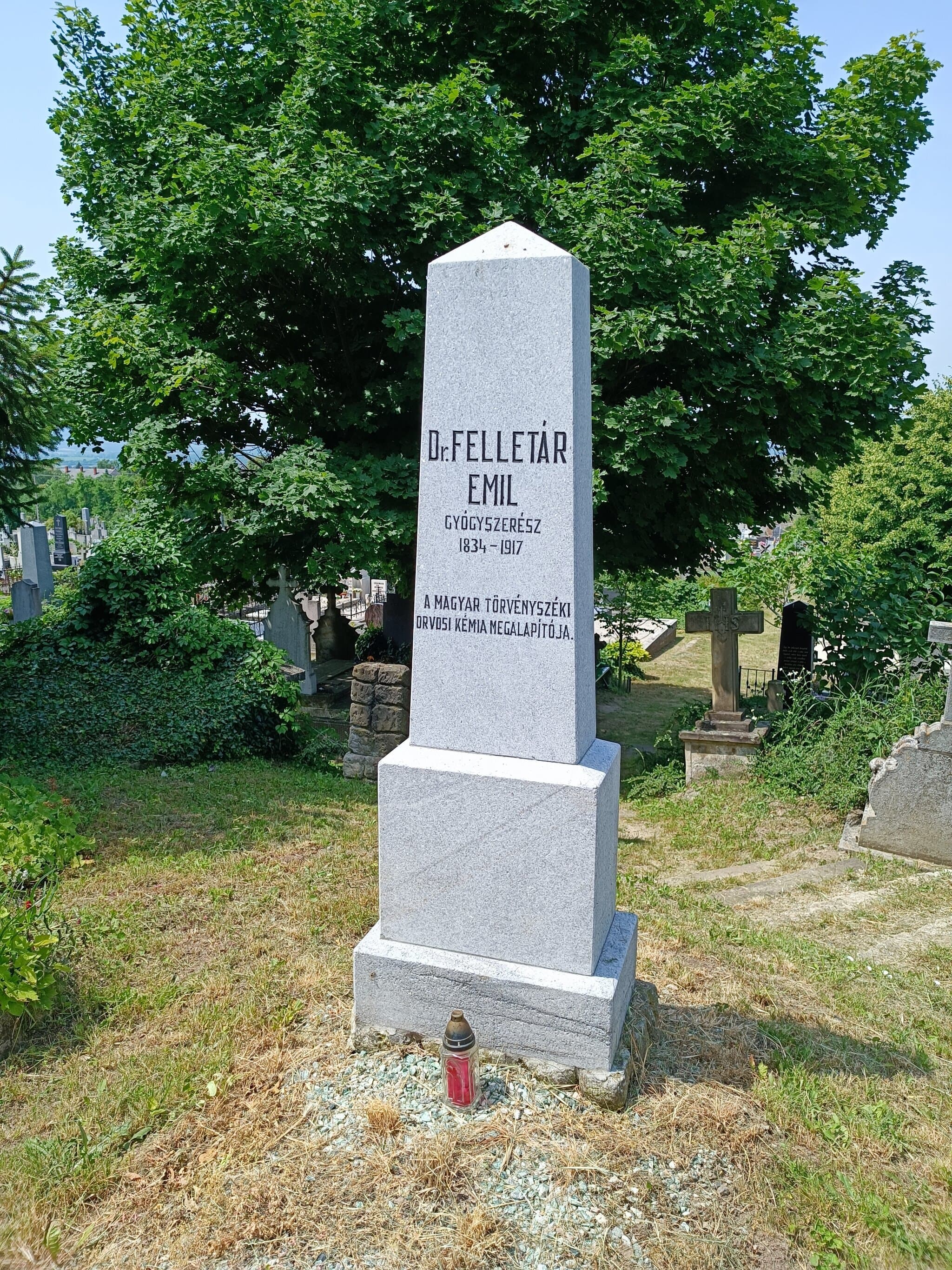 Felletár Emil sírja