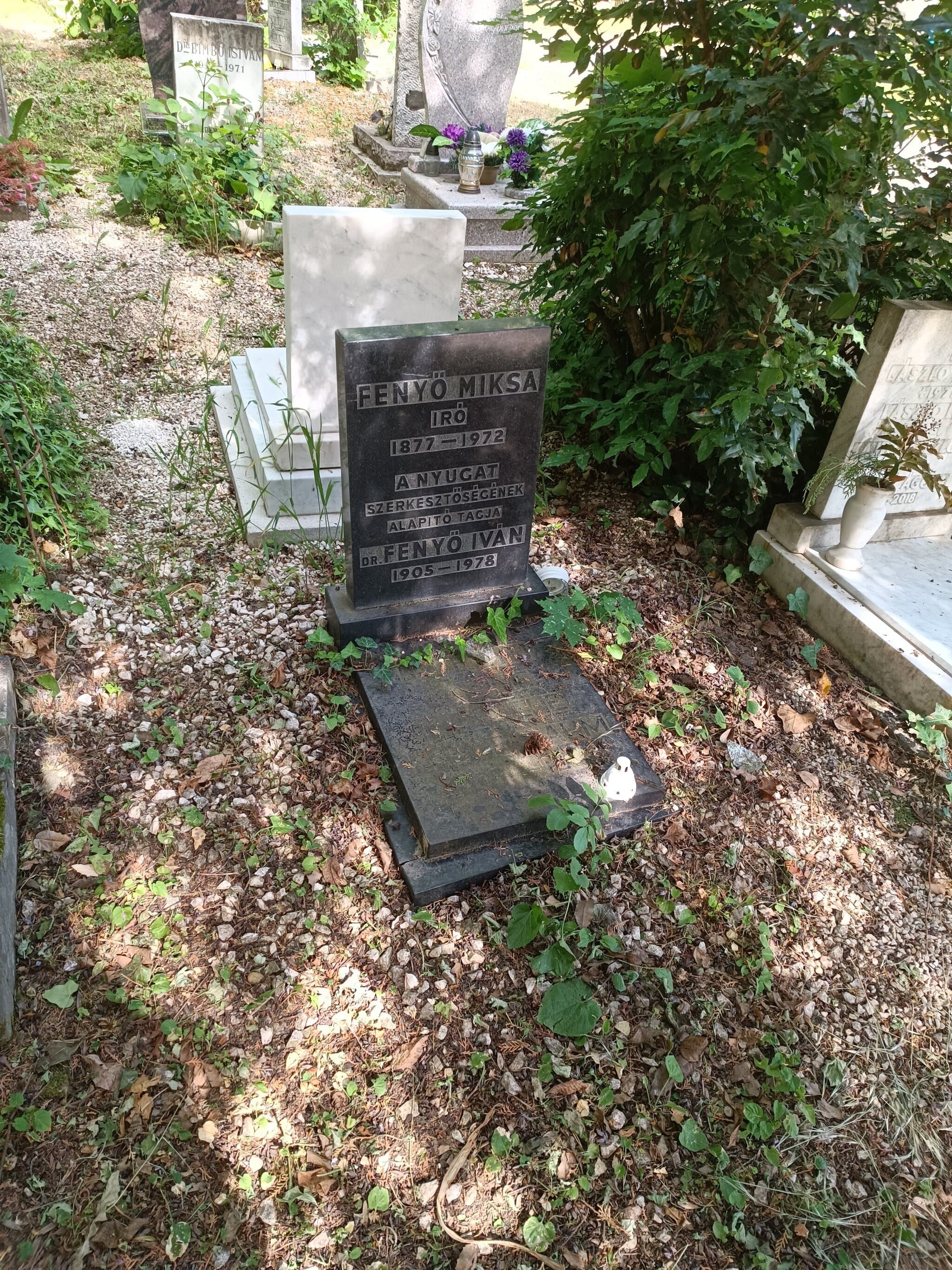 Fenyő Miksa sírja