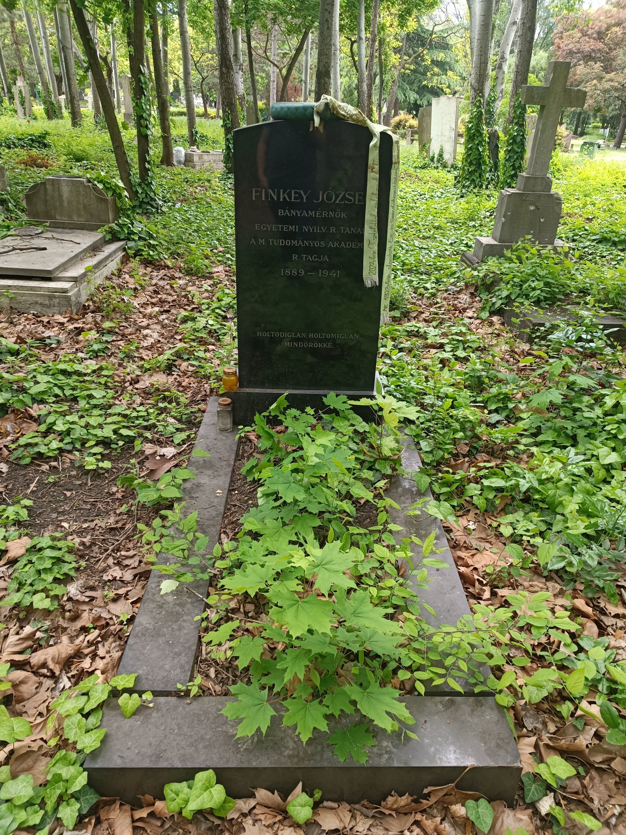 Finkey József sírja