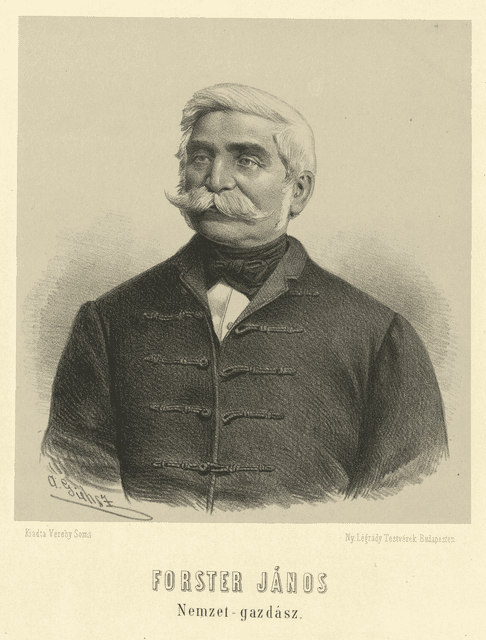 Forster János portréja