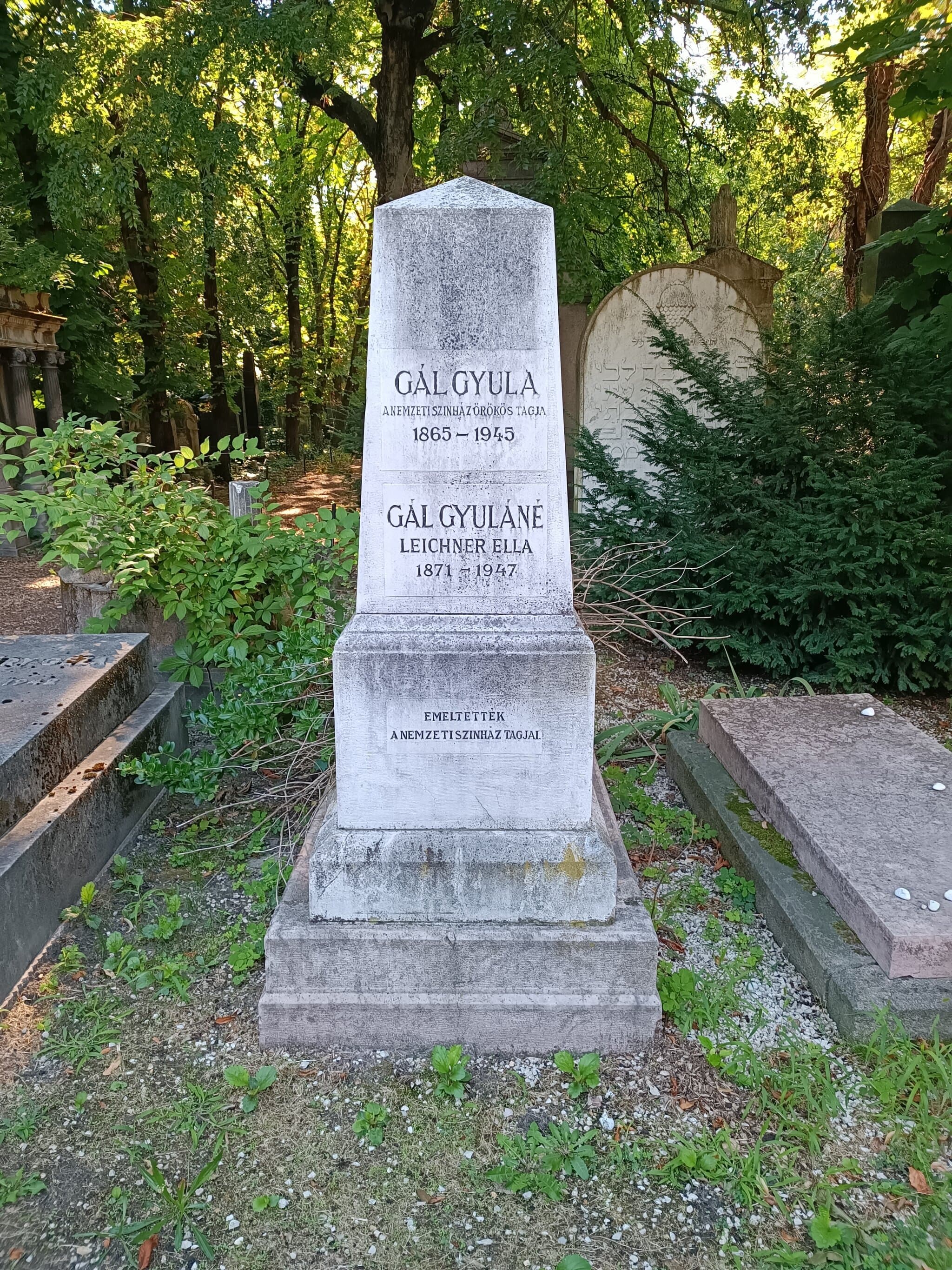 Gál Gyula sírja