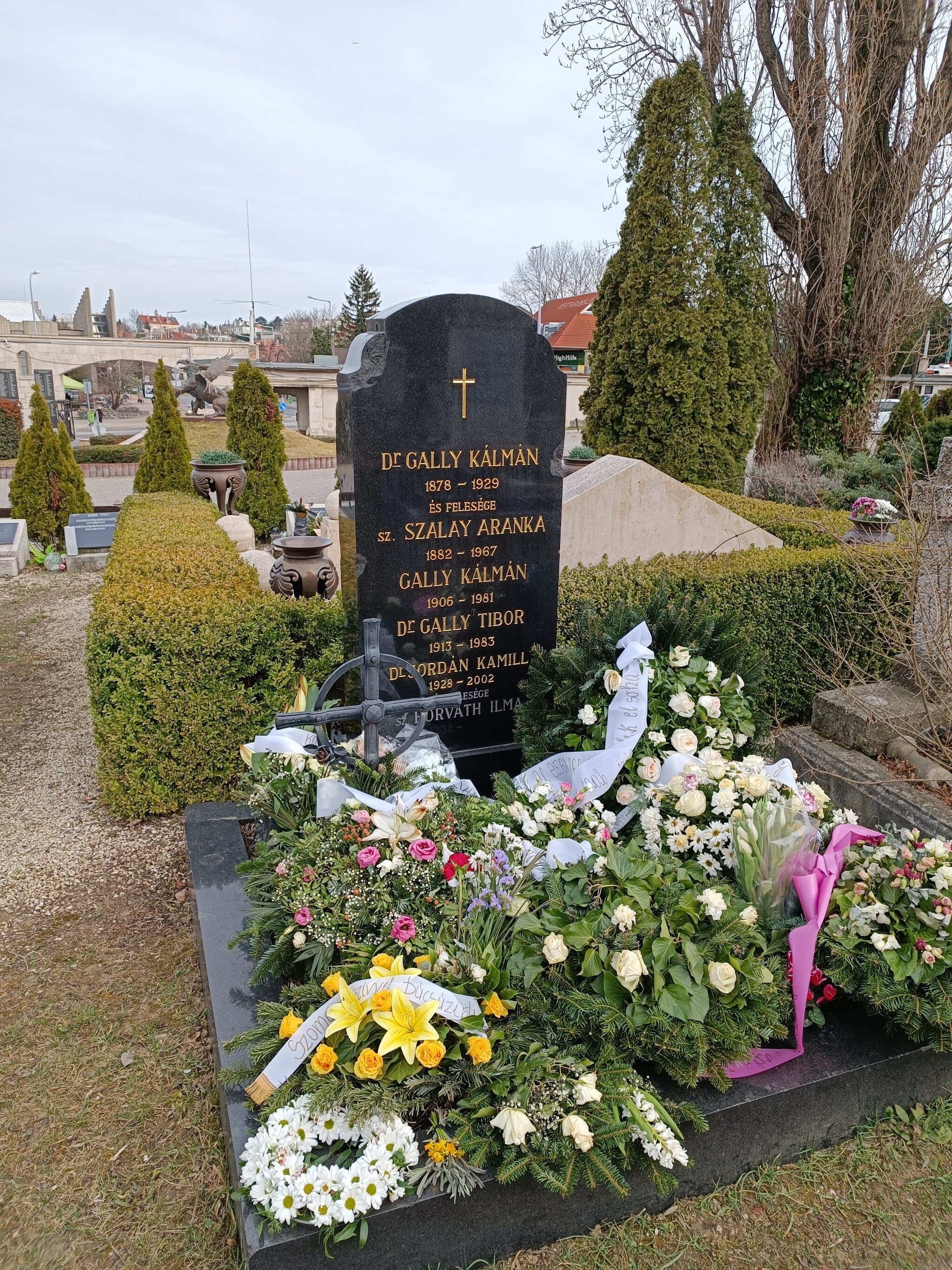 Gally Kálmán sírja