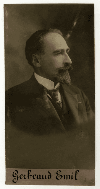 Gerbeaud Emil portréja