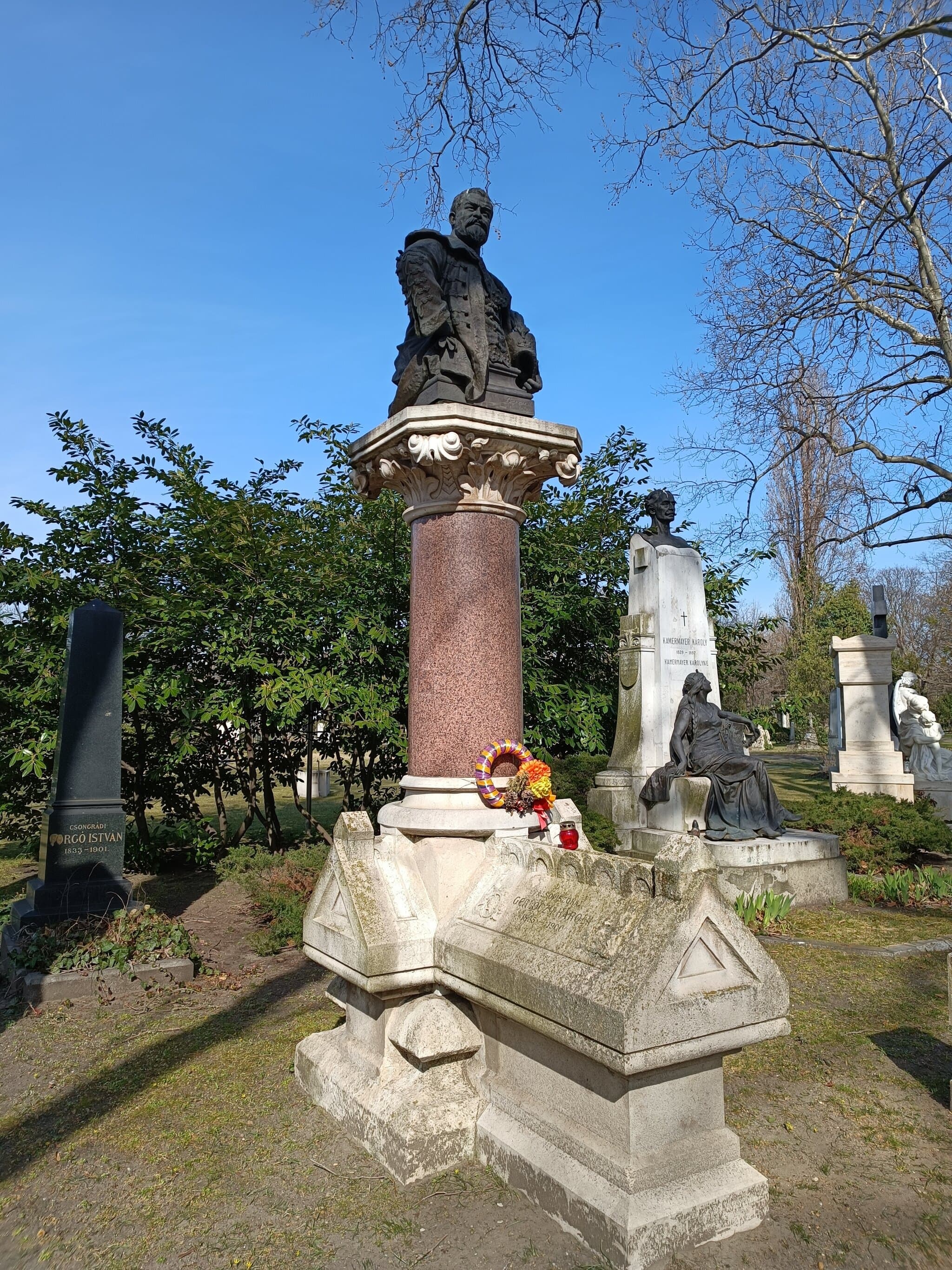 alsóviszokai Gerlóczy Károly sírja