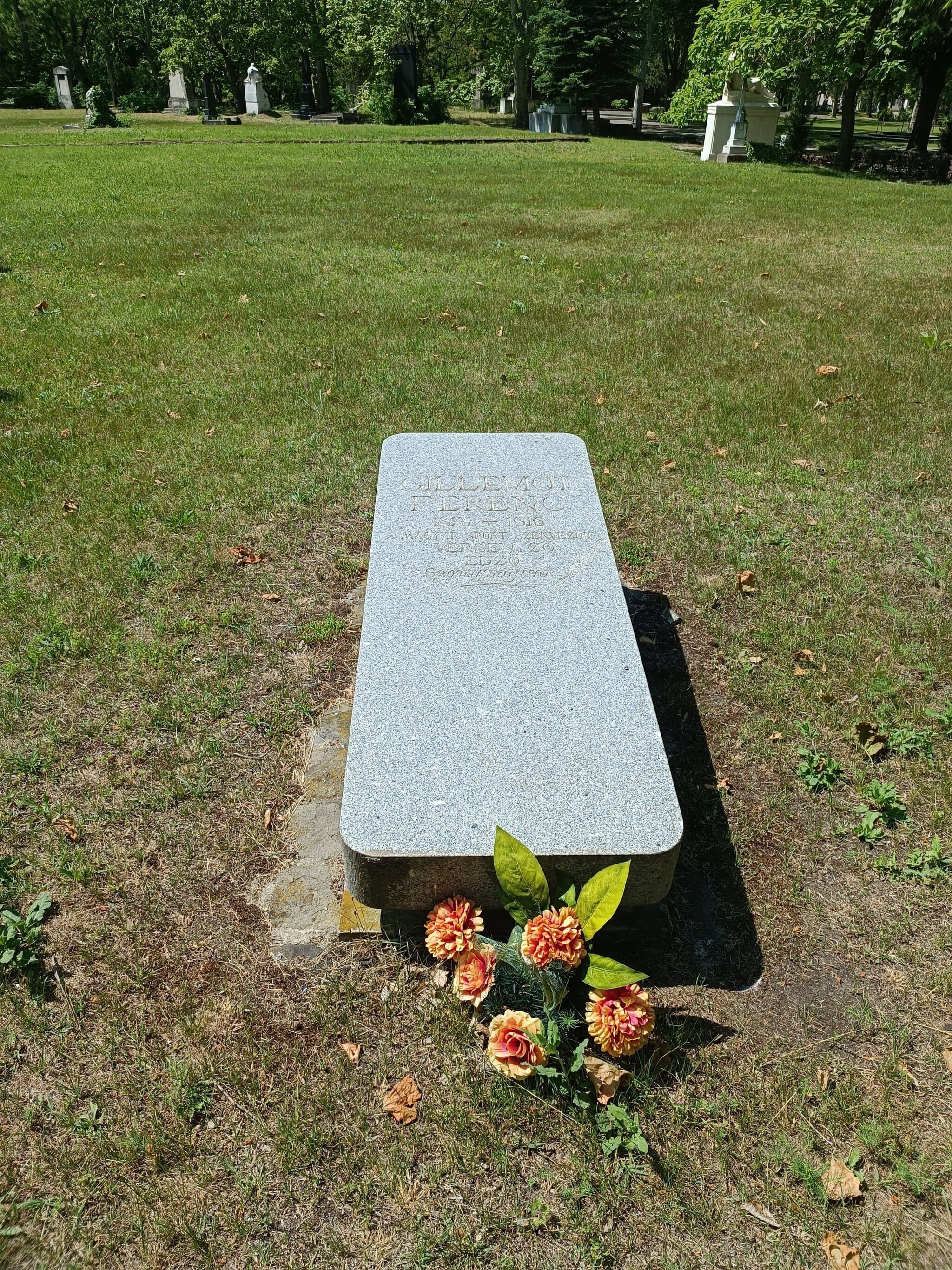 Gillemot Ferenc sírja