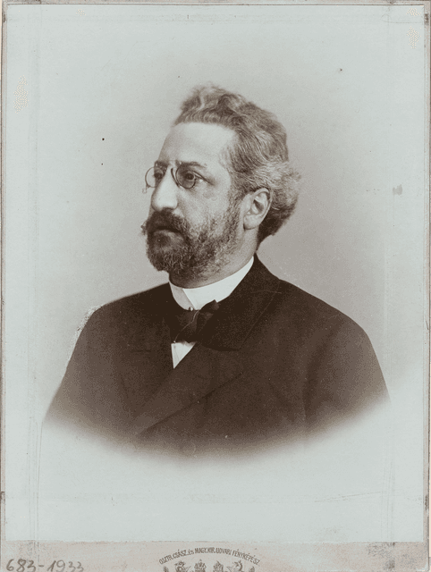 Goldziher Ignác portréja