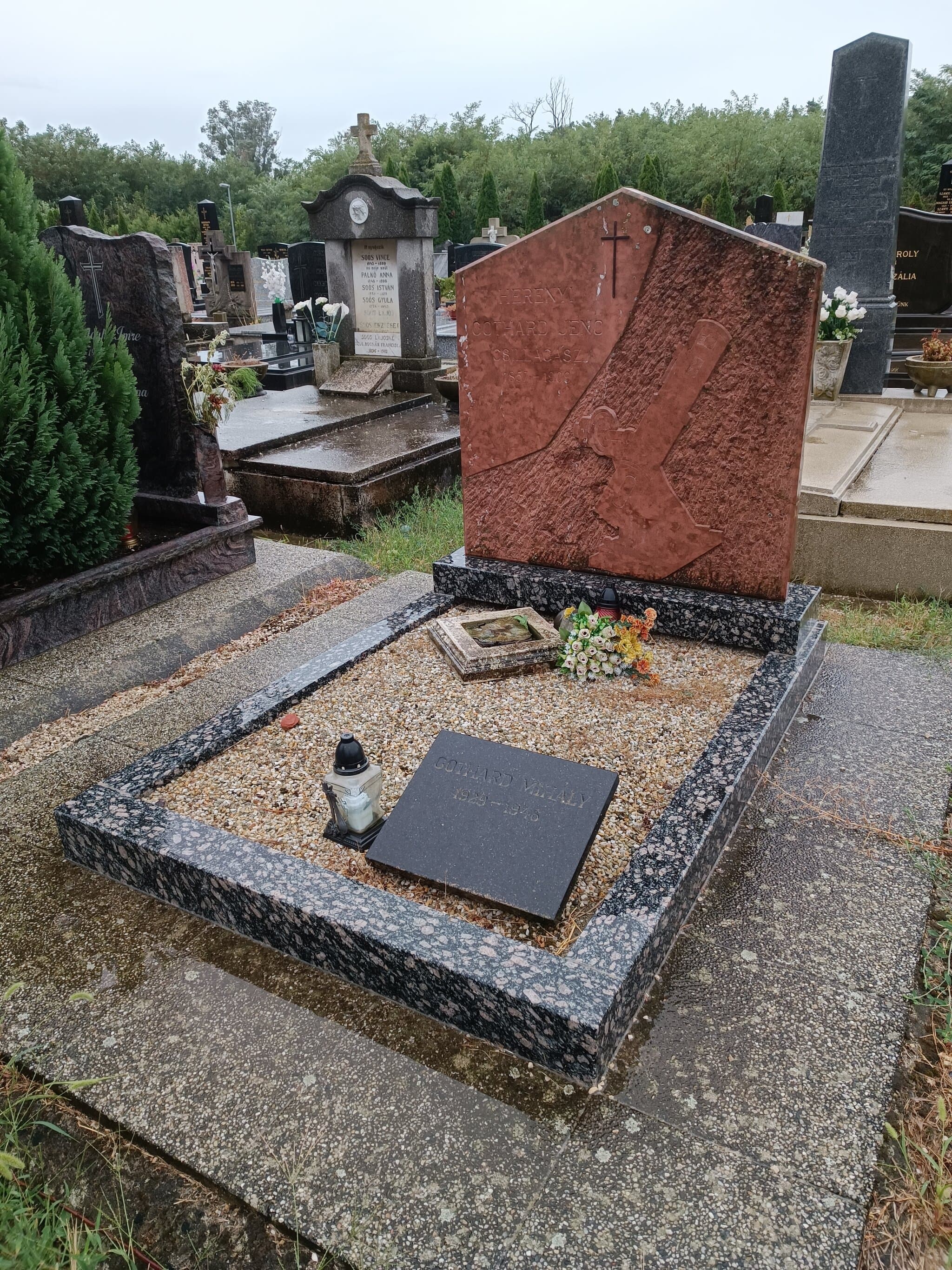 herényi Gothard Jenő sírja
