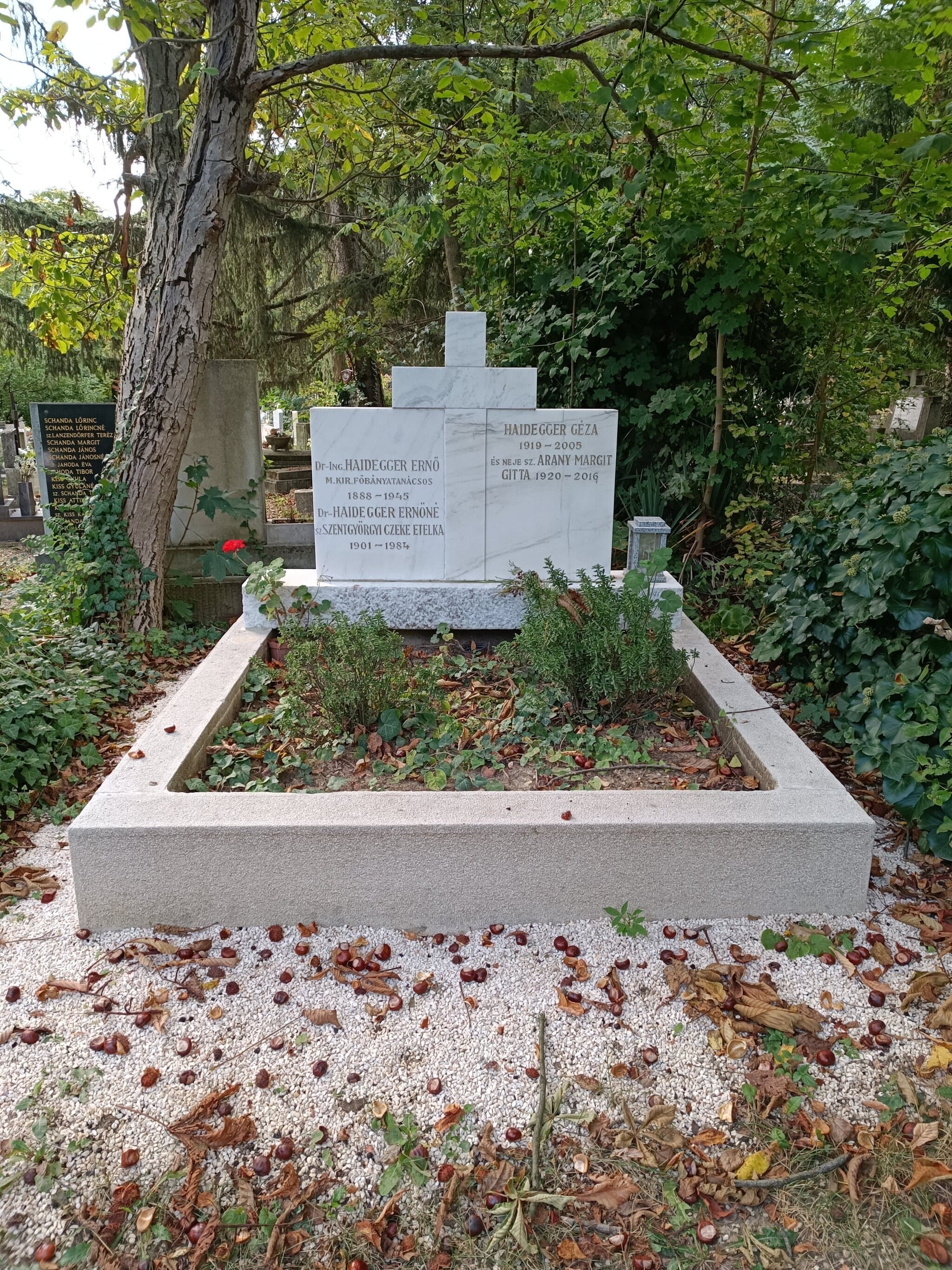 Haidegger Ernő sírja