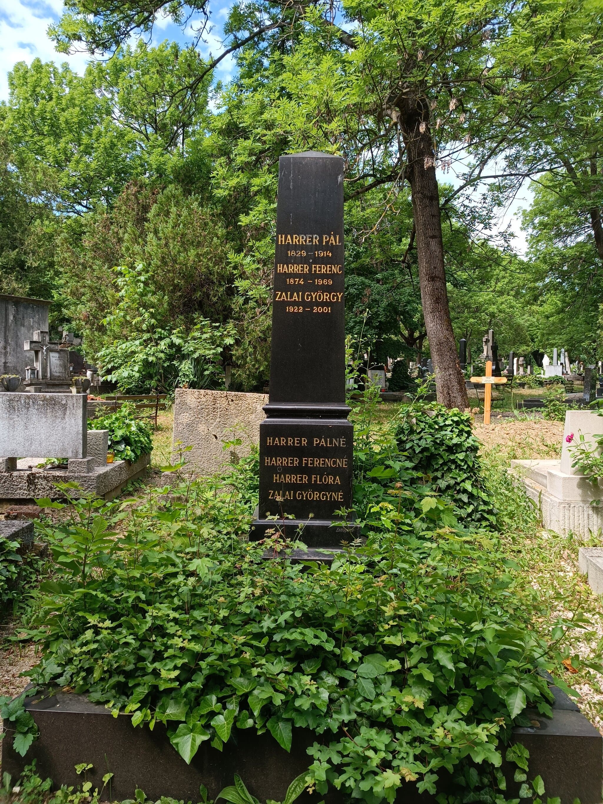 Harrer Ferenc sírja