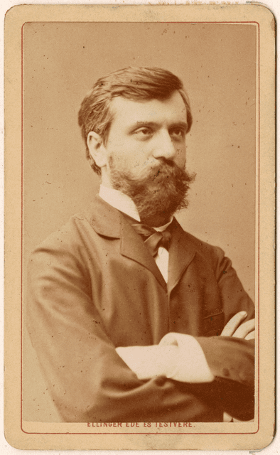 Heinrich Gusztáv portréja