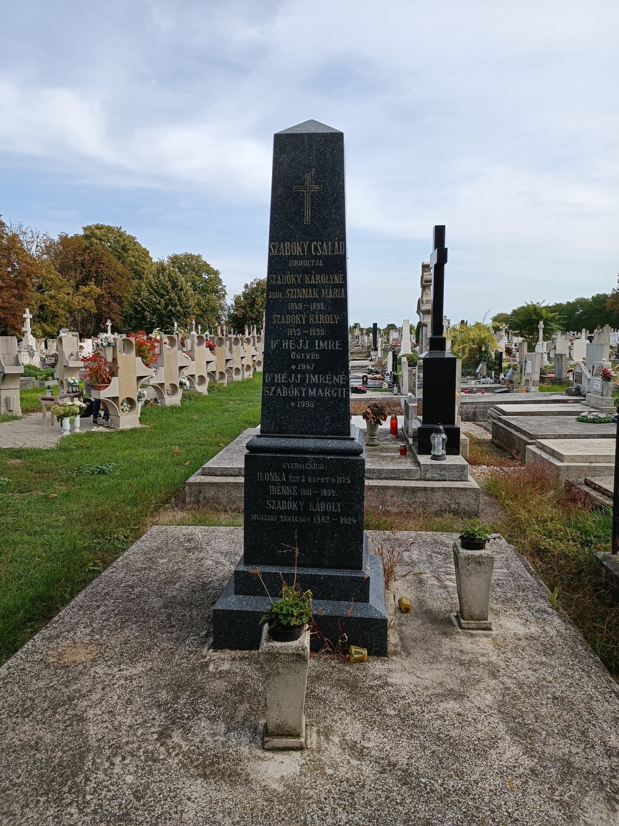 Héjj Imre sírja