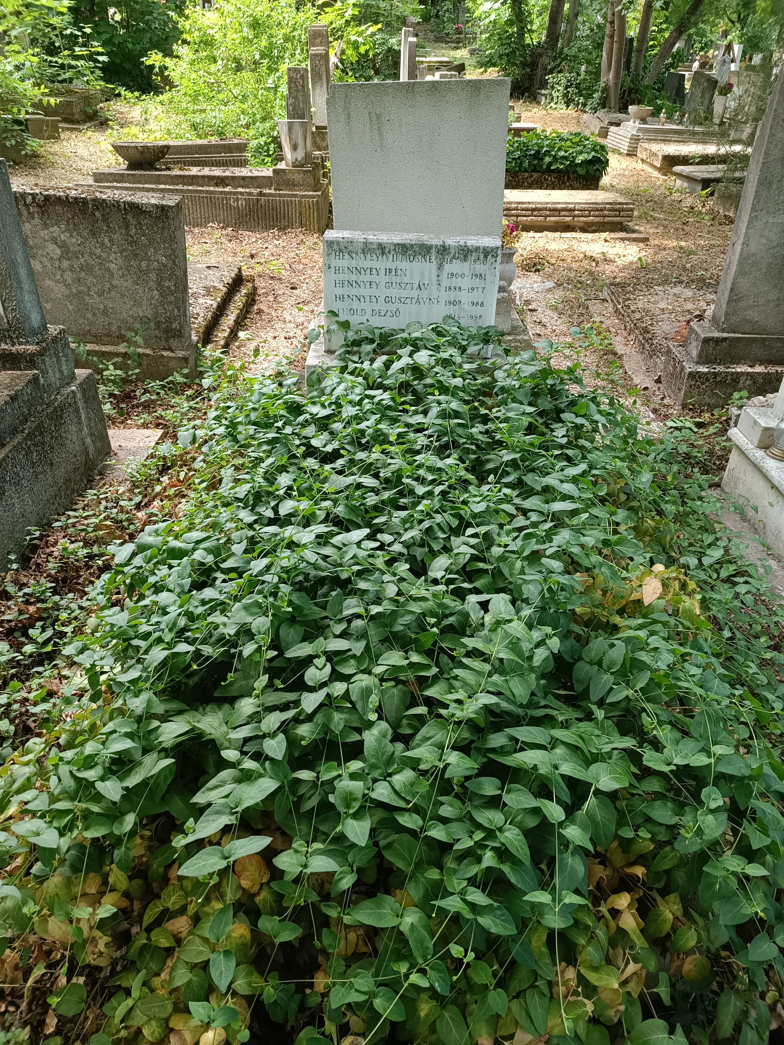Hennyey Gusztáv sírja