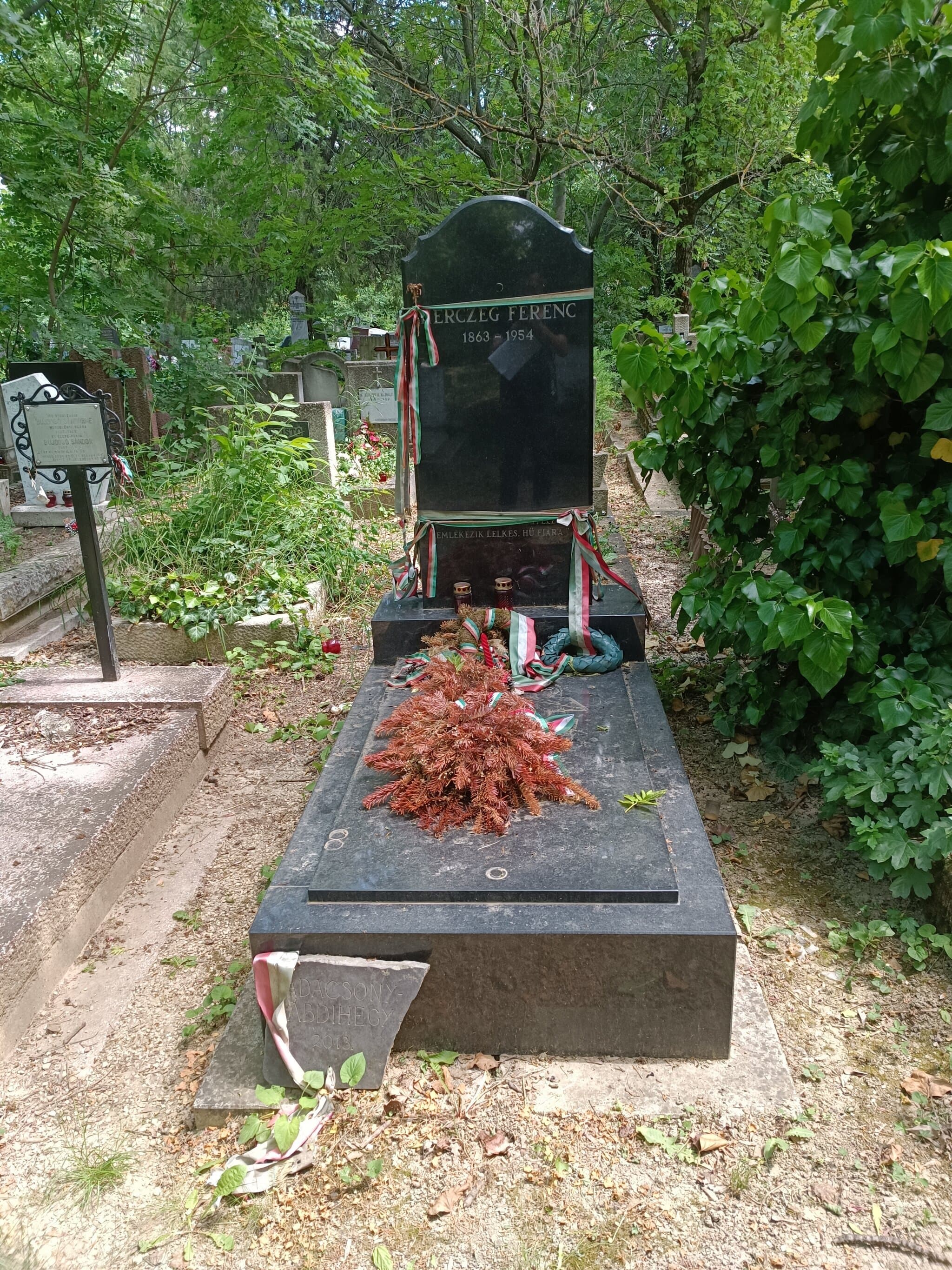 Herczeg Ferenc sírja