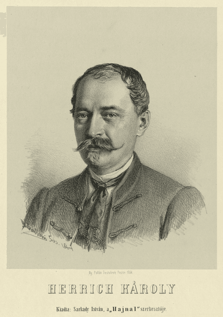 Herich Károly portréja