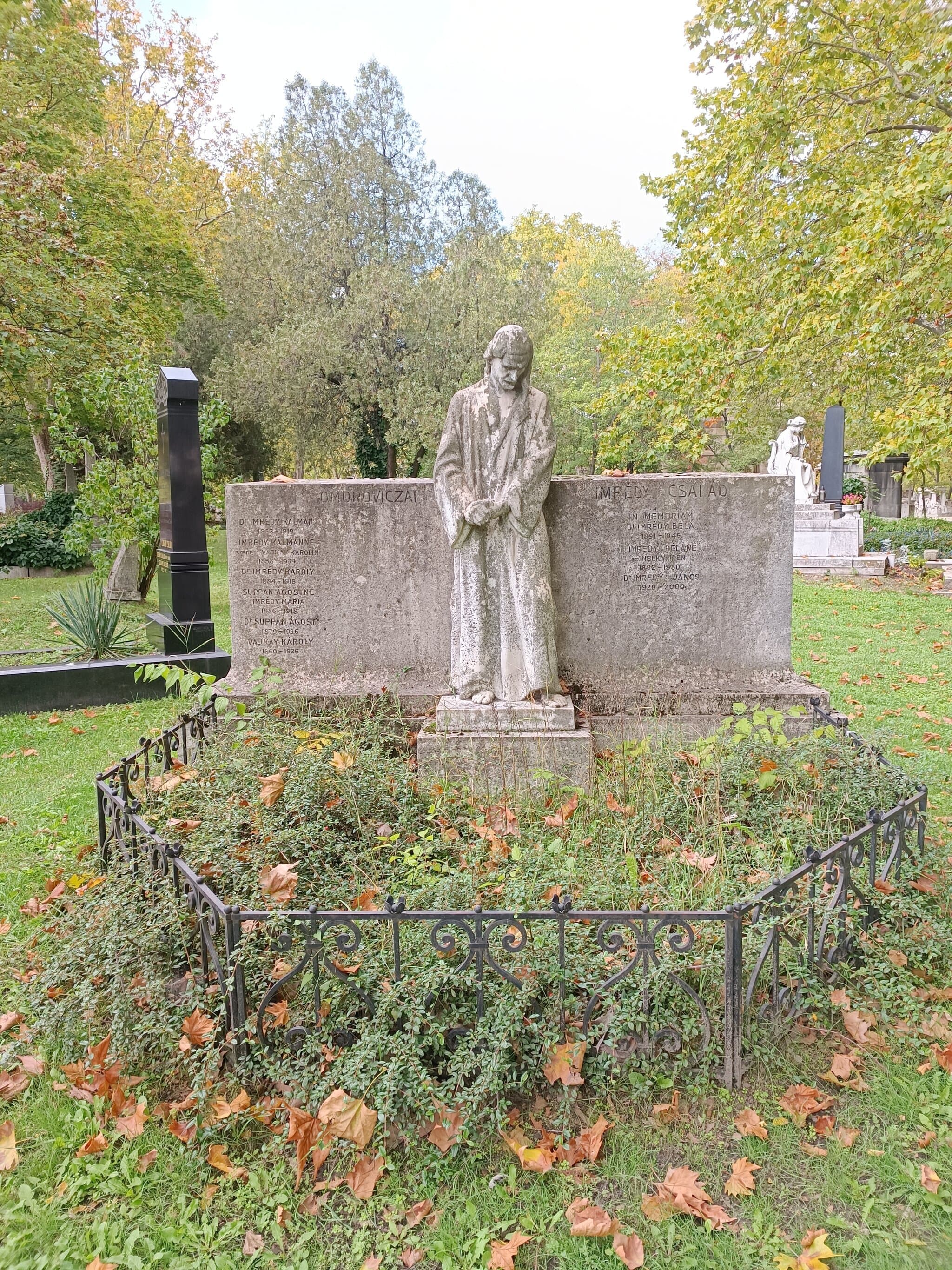 ómoroviczai Imrédy Béla sírja
