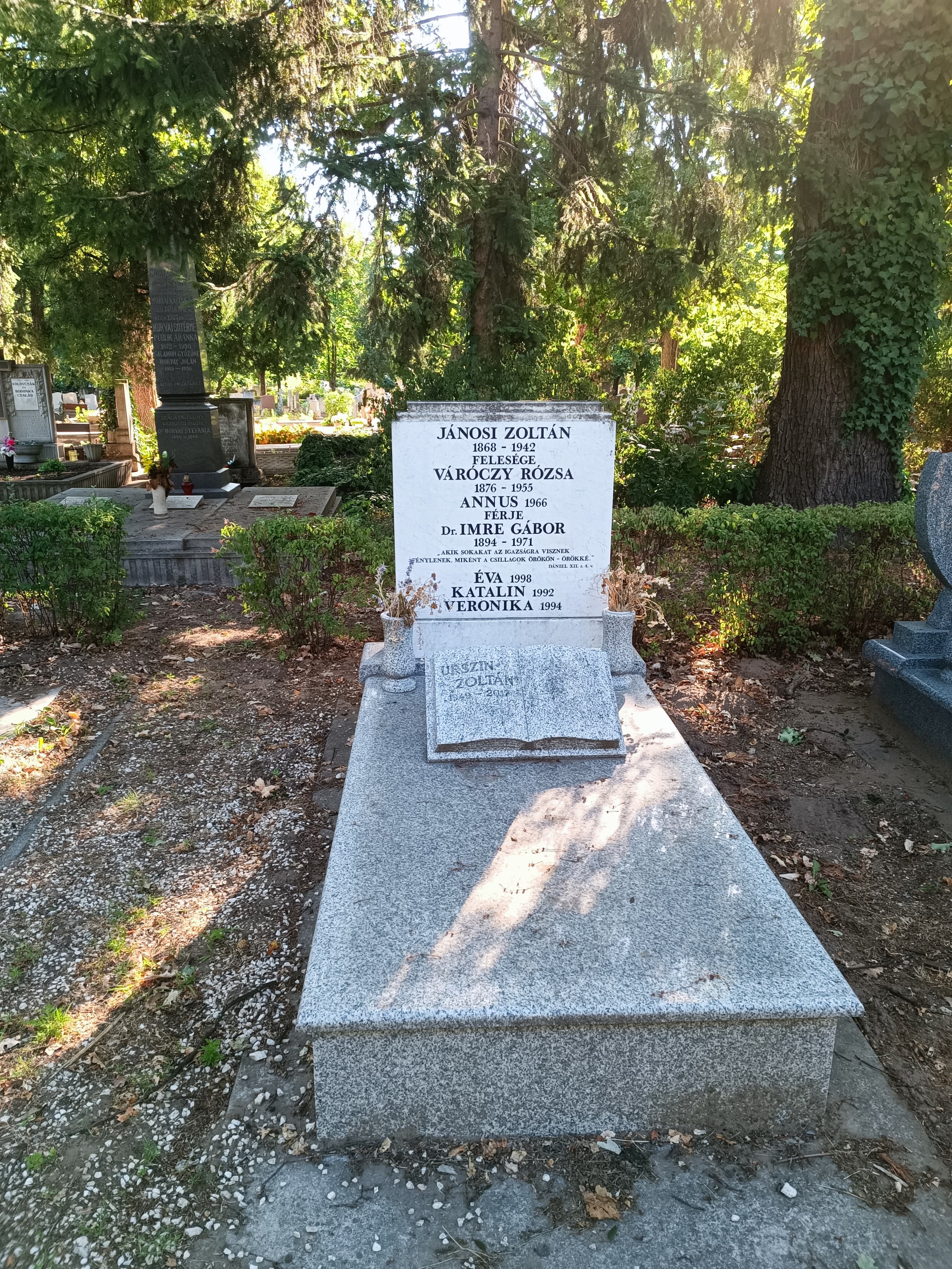 Jánosi Zoltán sírja