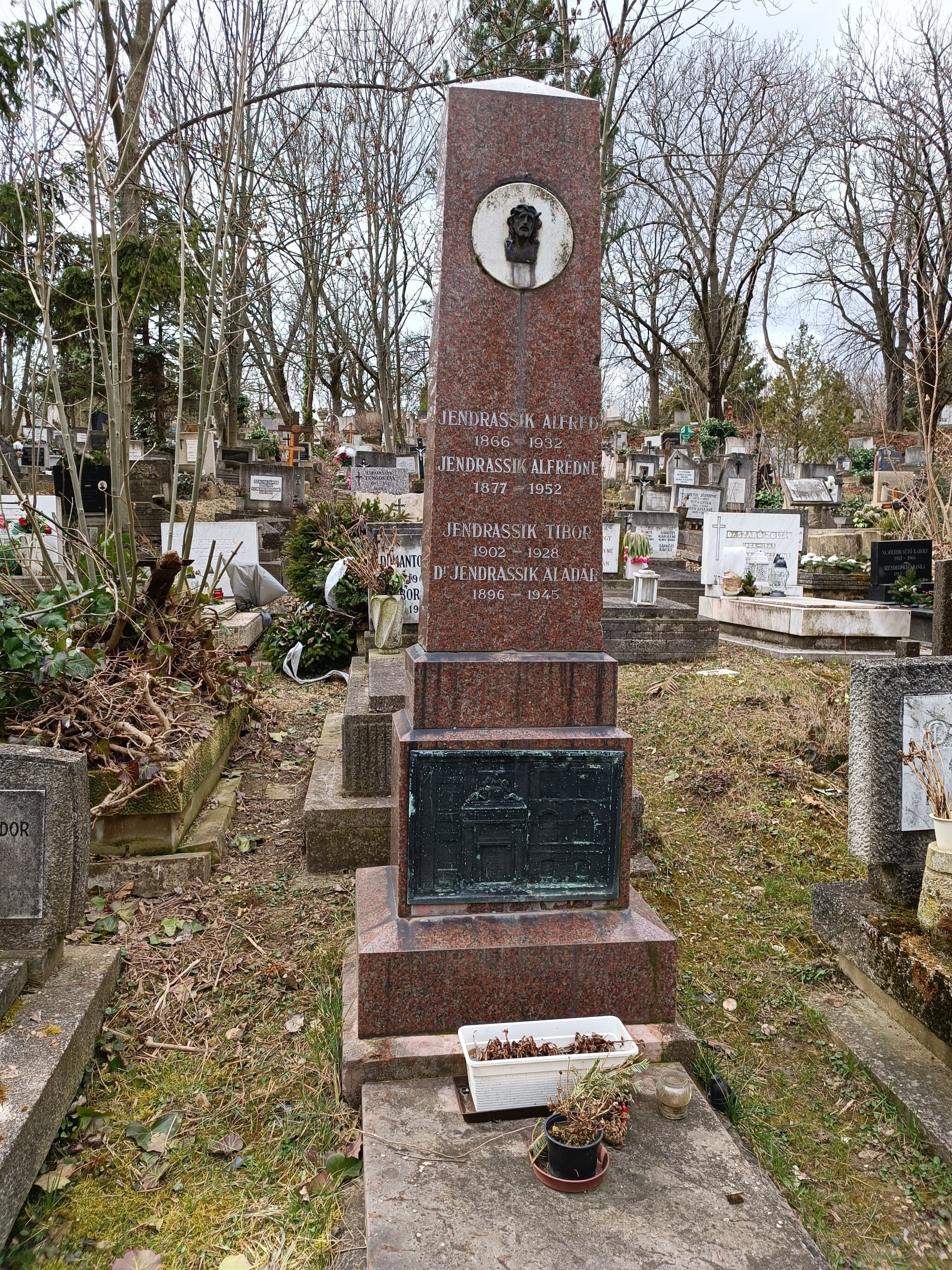 Jendrassik Alfréd sírja