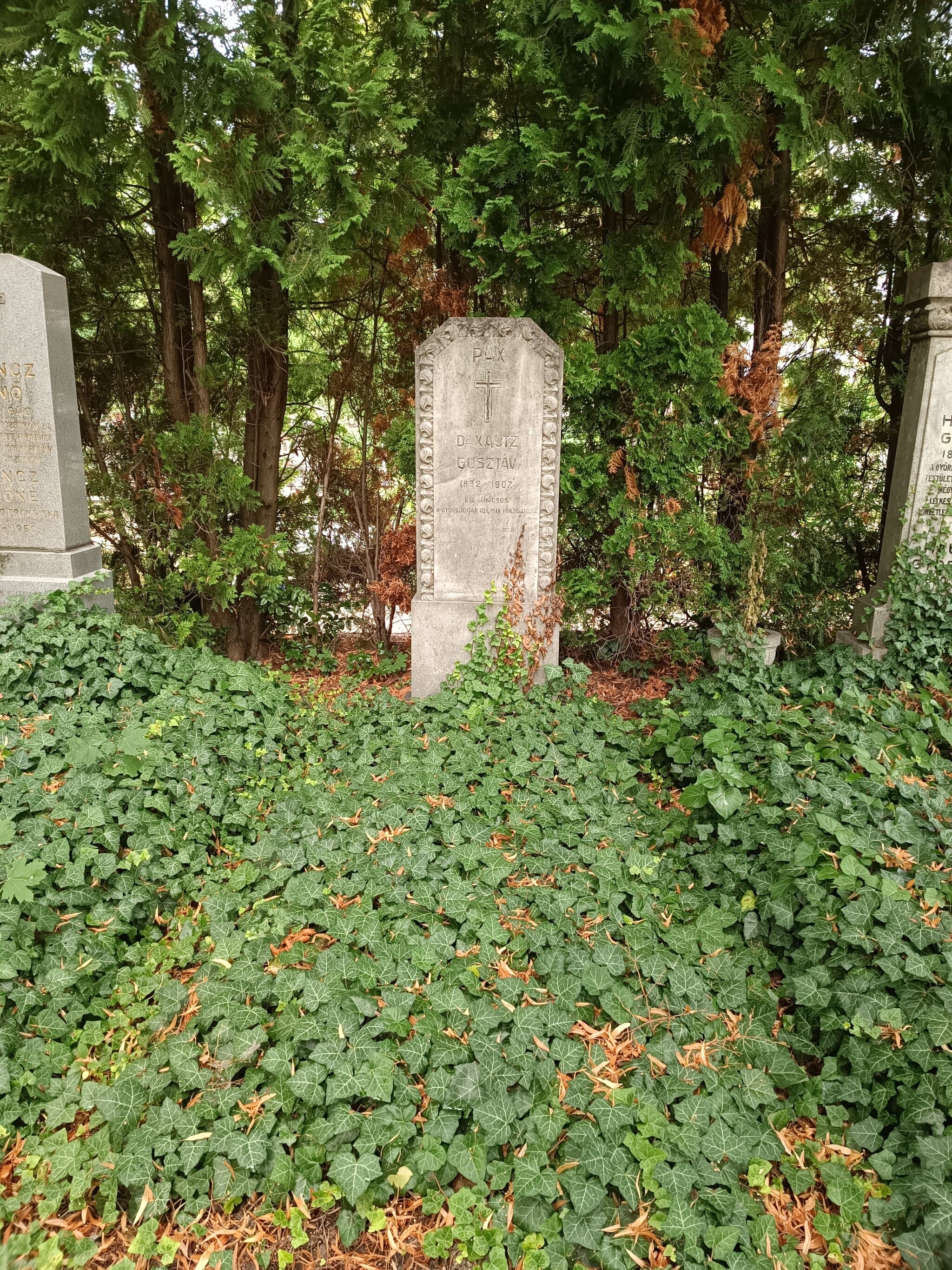 győri Kautz Gusztáv sírja