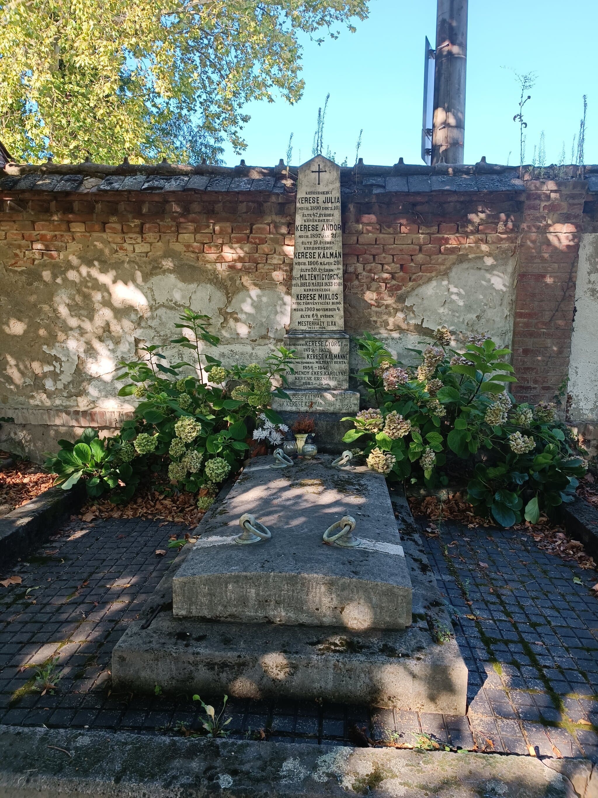 kereseszeghi Kerese György sírja