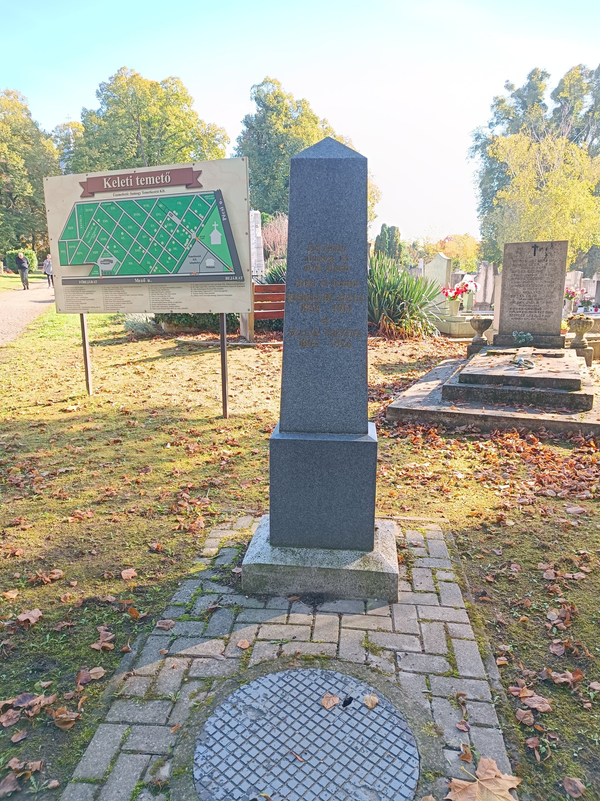 kisfaludi Kisfaludy Atala sírja