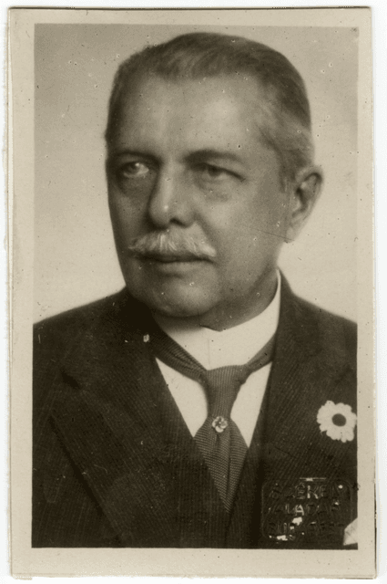 Kozma Andor portréja