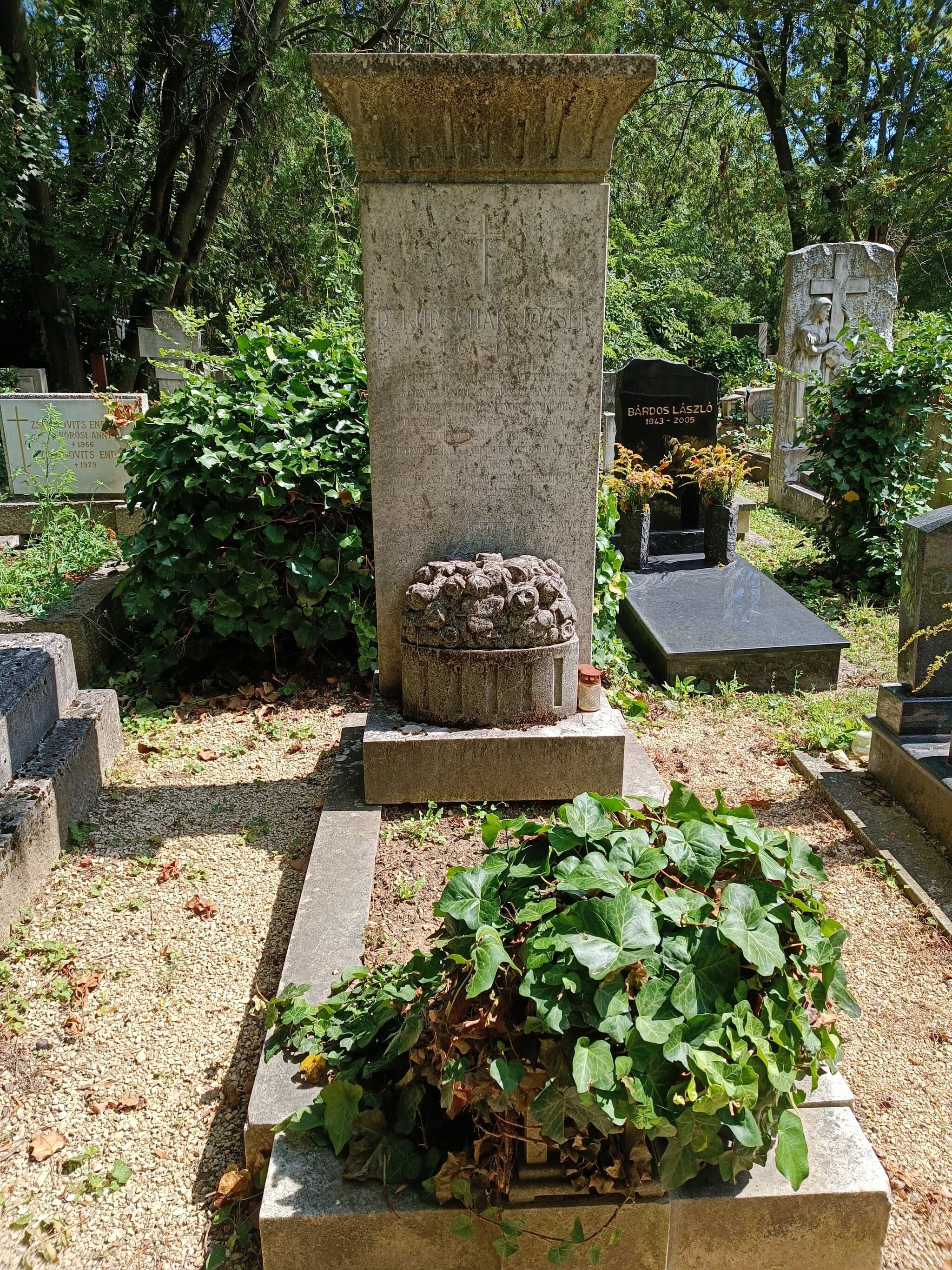 Kürschák József sírja