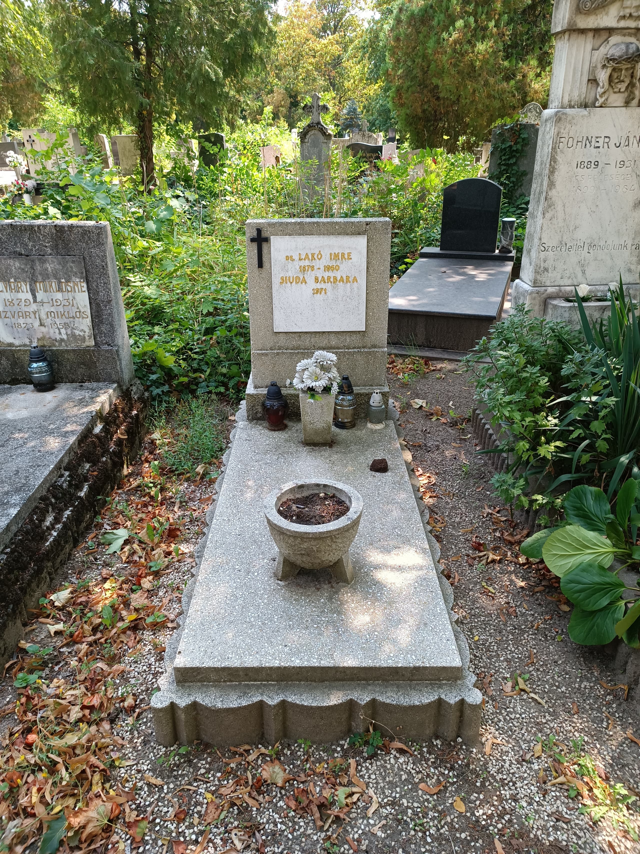 Lakó Imre sírja