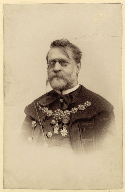 Lechner Lajos portréja