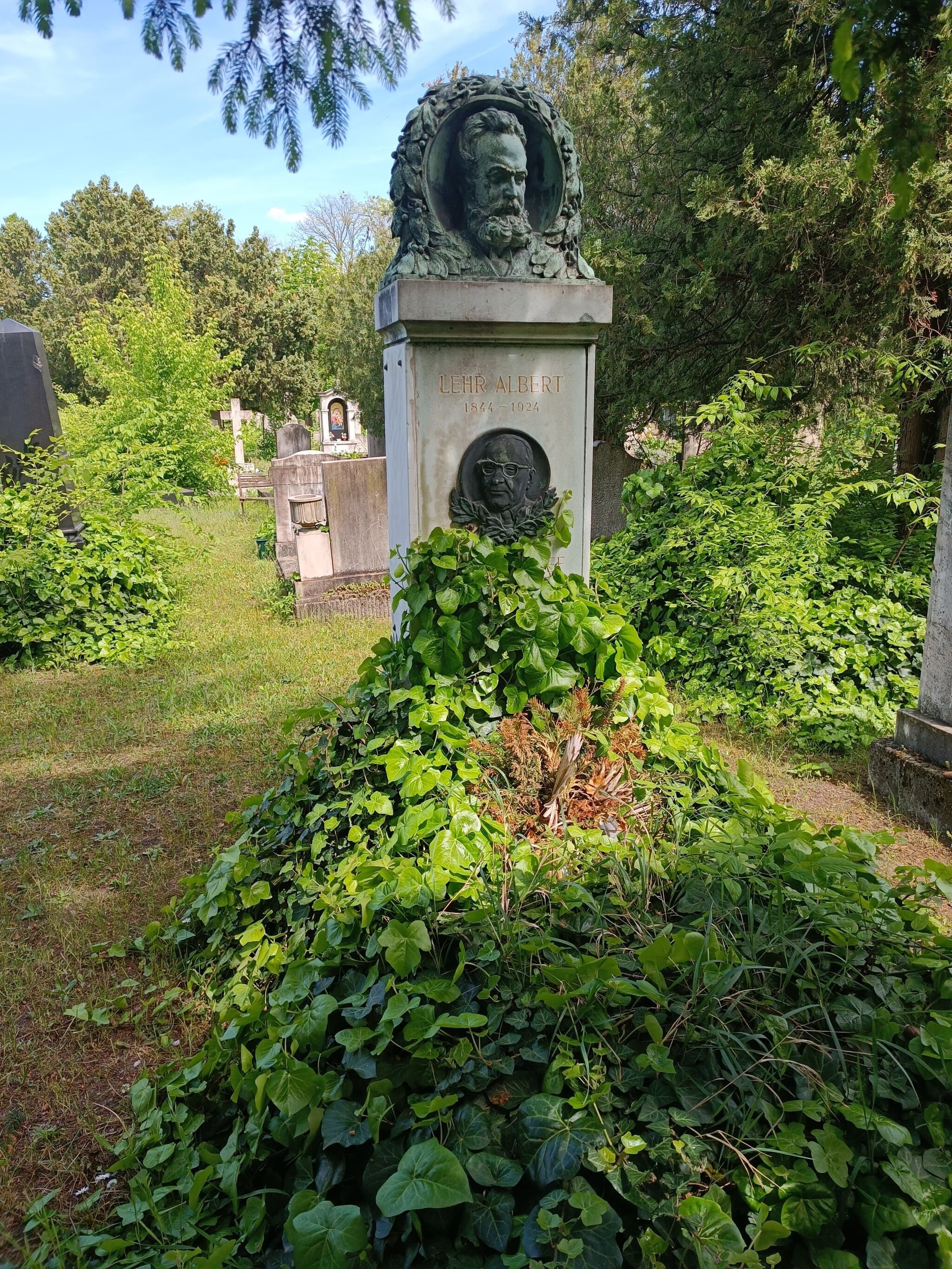 Lehr Albert sírja