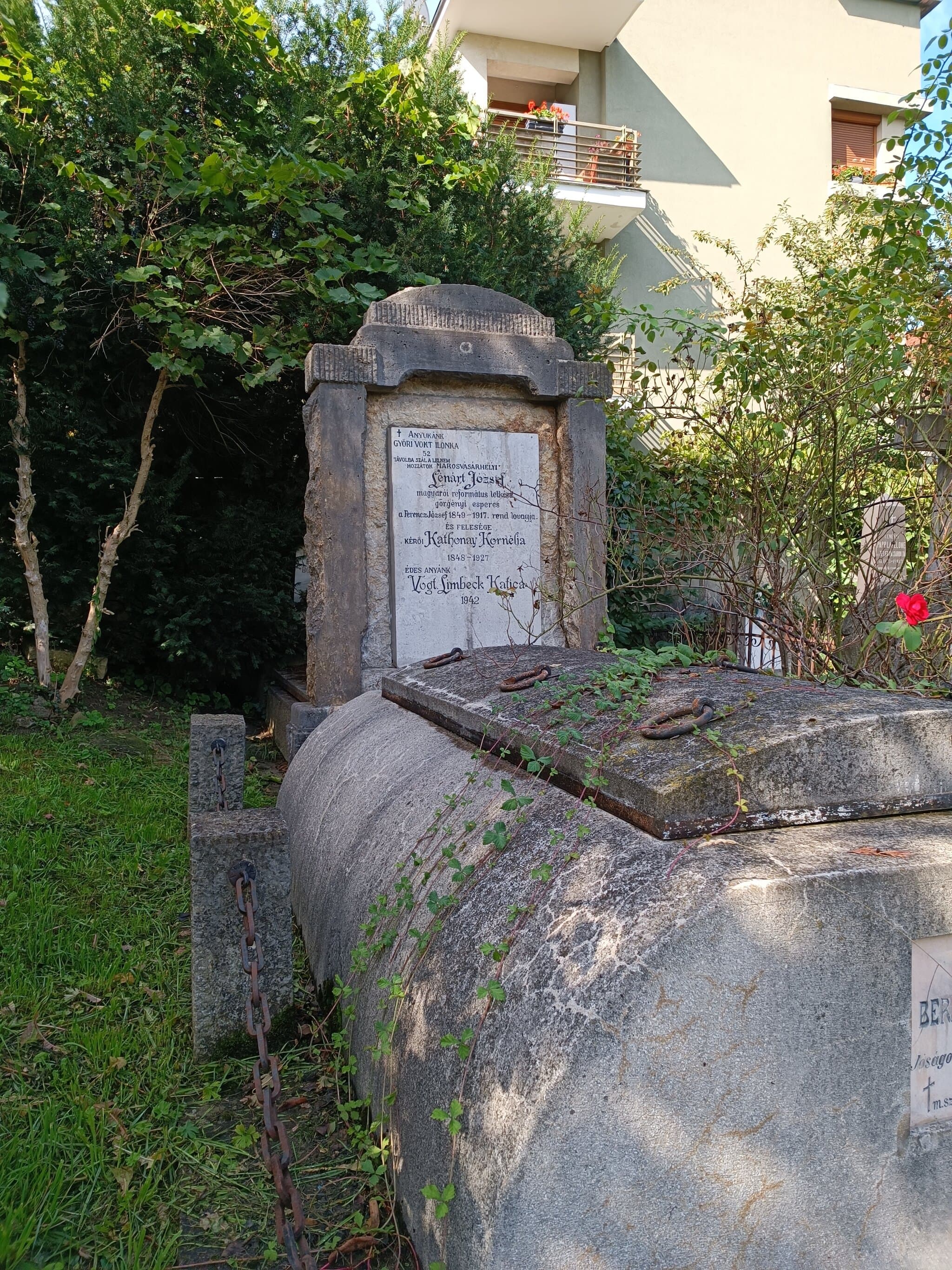 marosvásárhelyi Lénárt József sírja