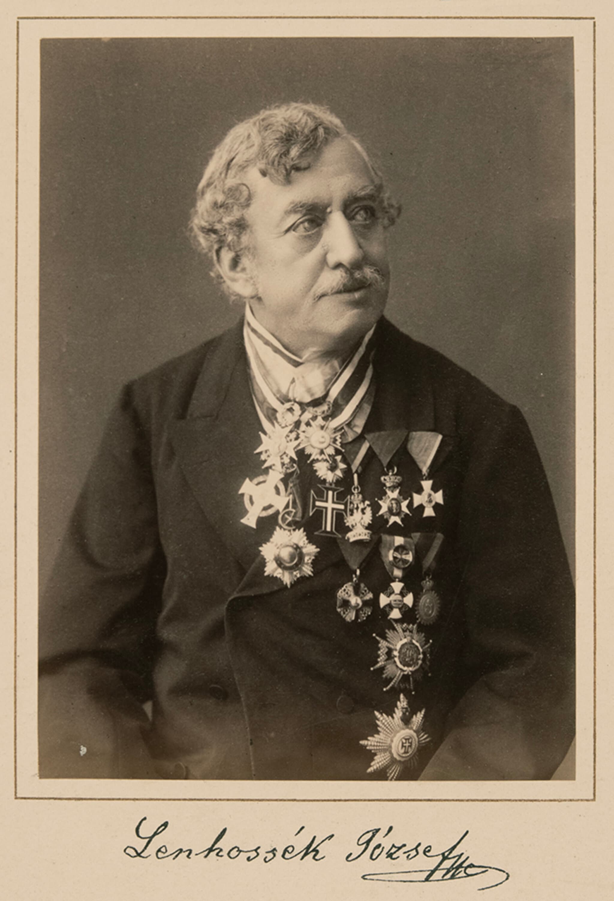 Lenhossék József portréja