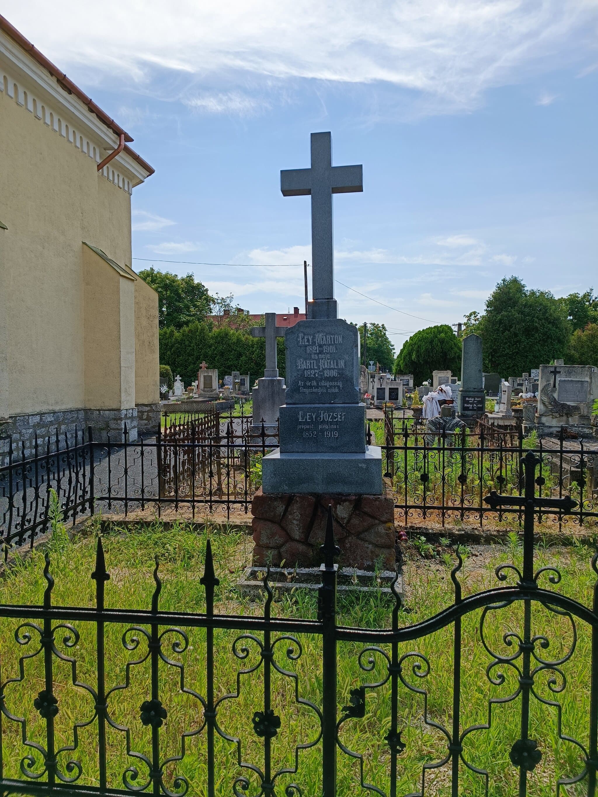 Ley József sírja