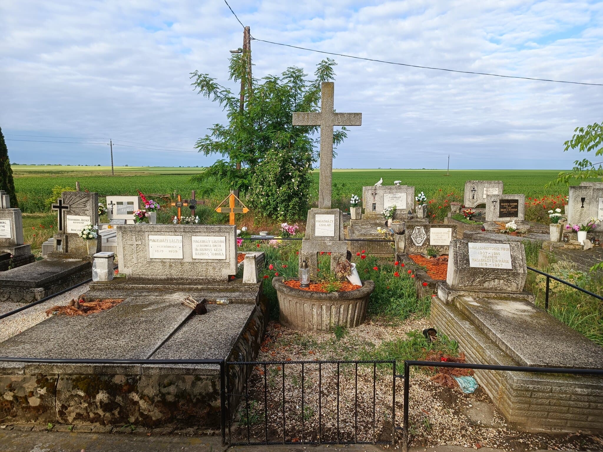 Magasházy László sírja